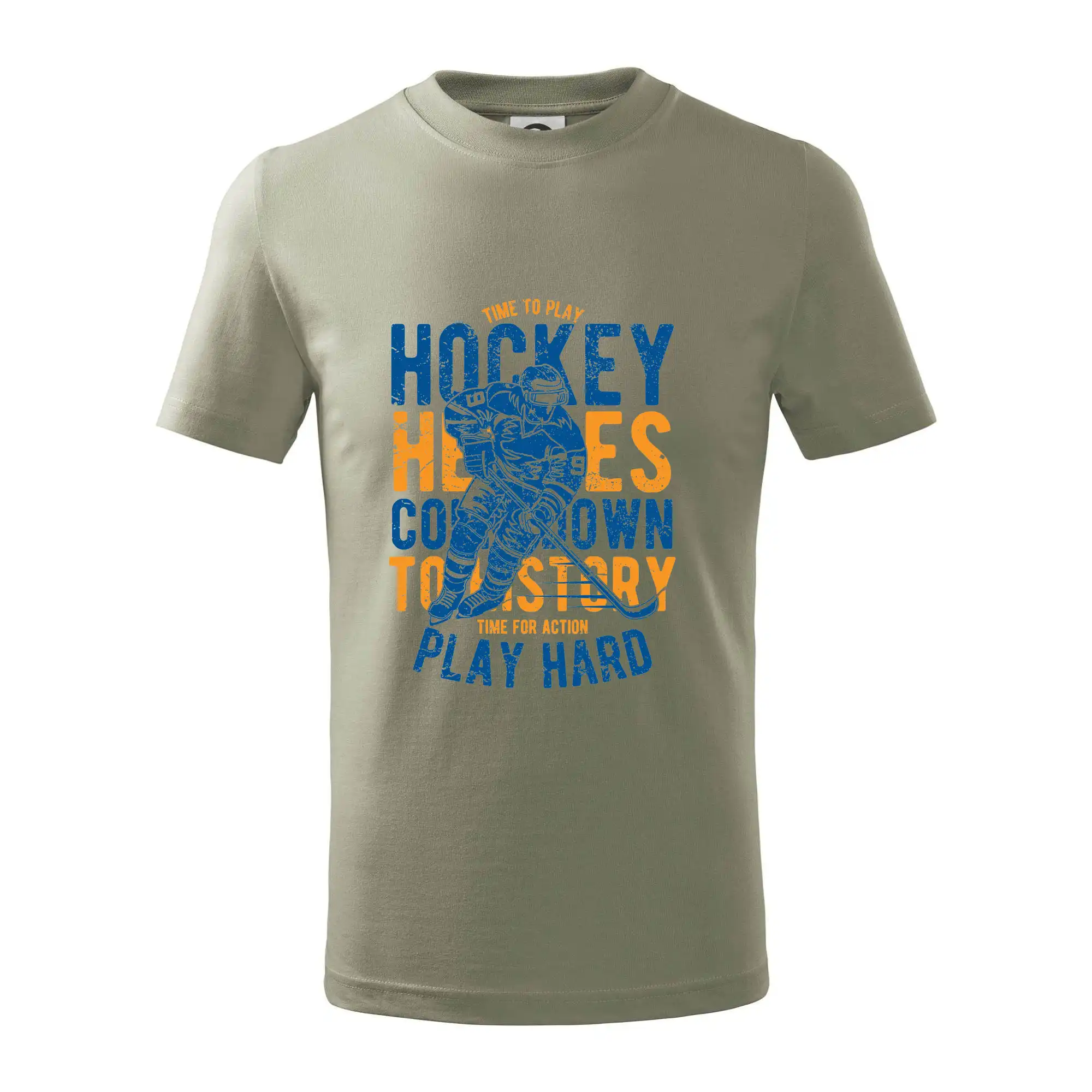 Hokejová trička - Time To Play Hockey - Tričko detské bavlnené