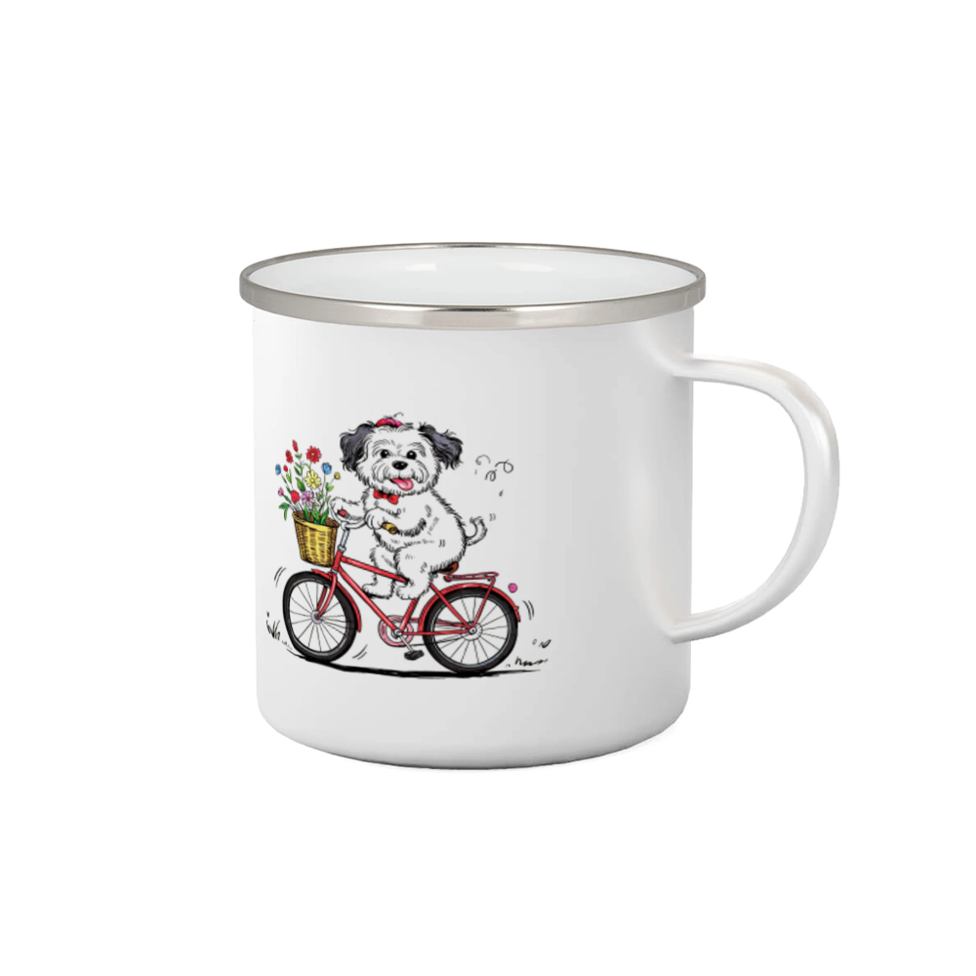 Ostatné psie plemená - Havanský psík na bicykli - Plecháčik