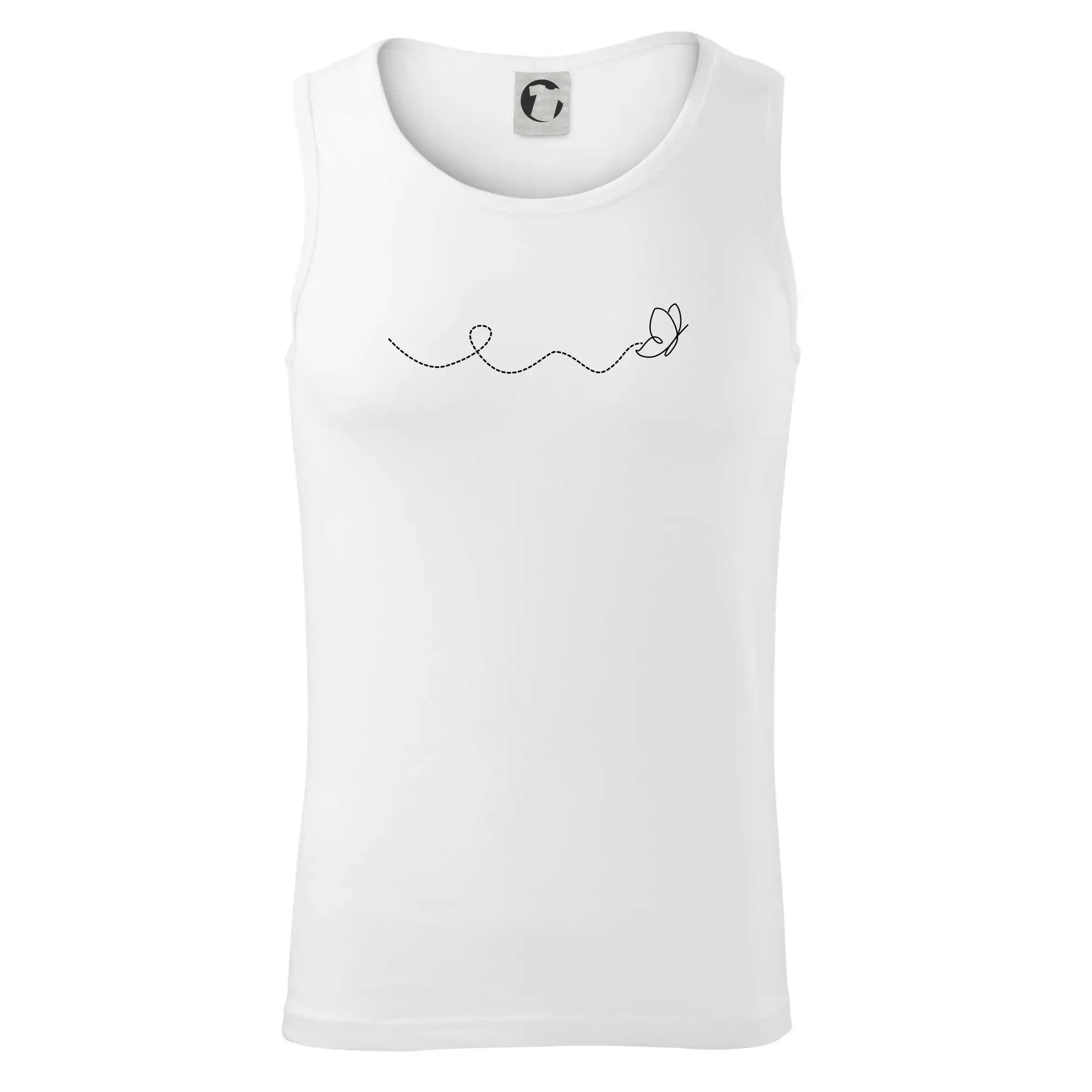 Tričká so zvieratami - Dráha letu motýľa - vlnovka - Tielko pánske Core