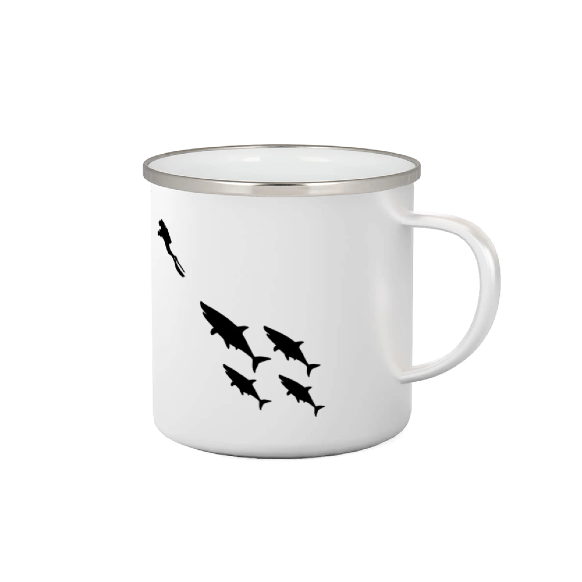 Potápačské tričká - Potápač žraloky - Plecháčik