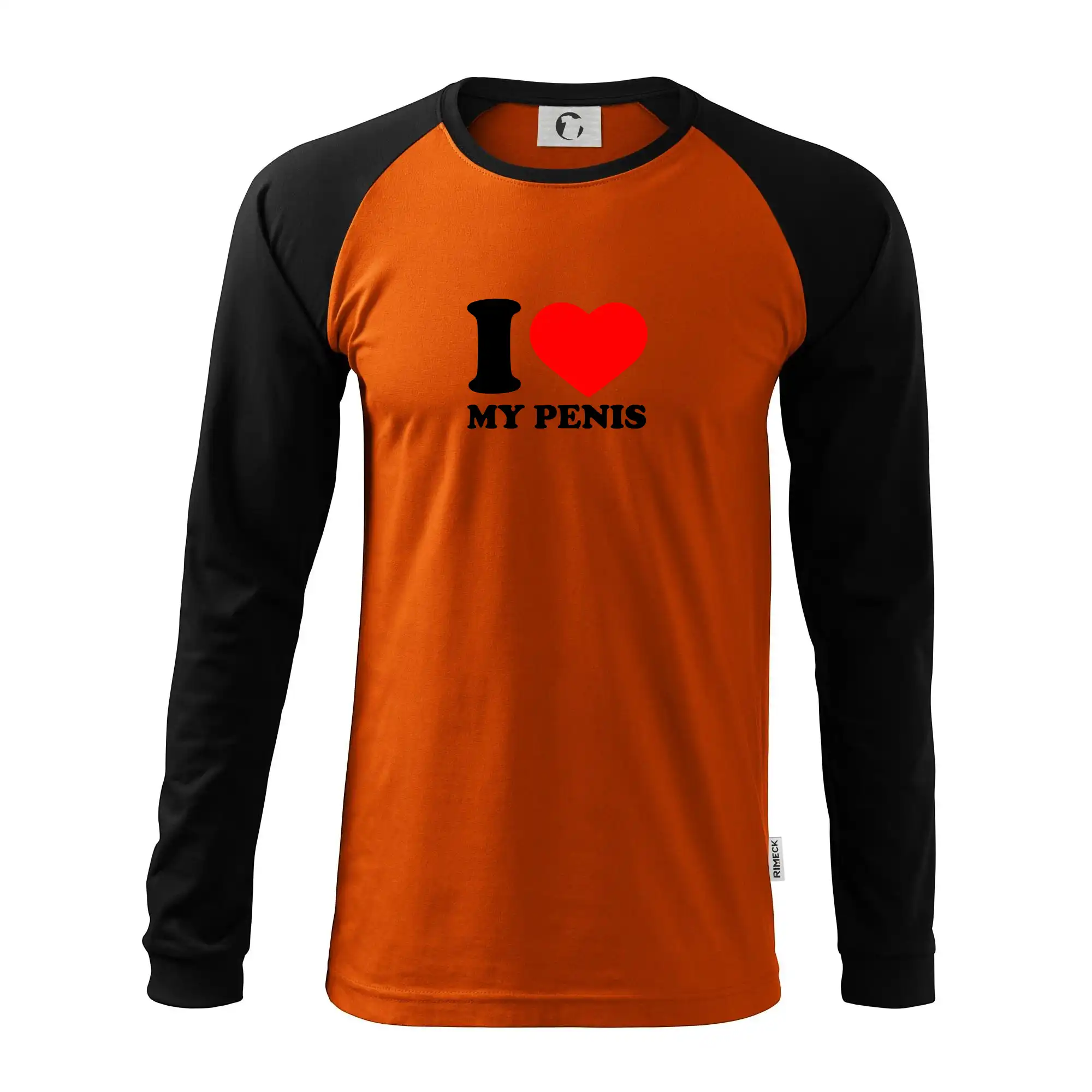Tričká na párty - I love my penis - Pánske tričko s dlhým rukávom LS130