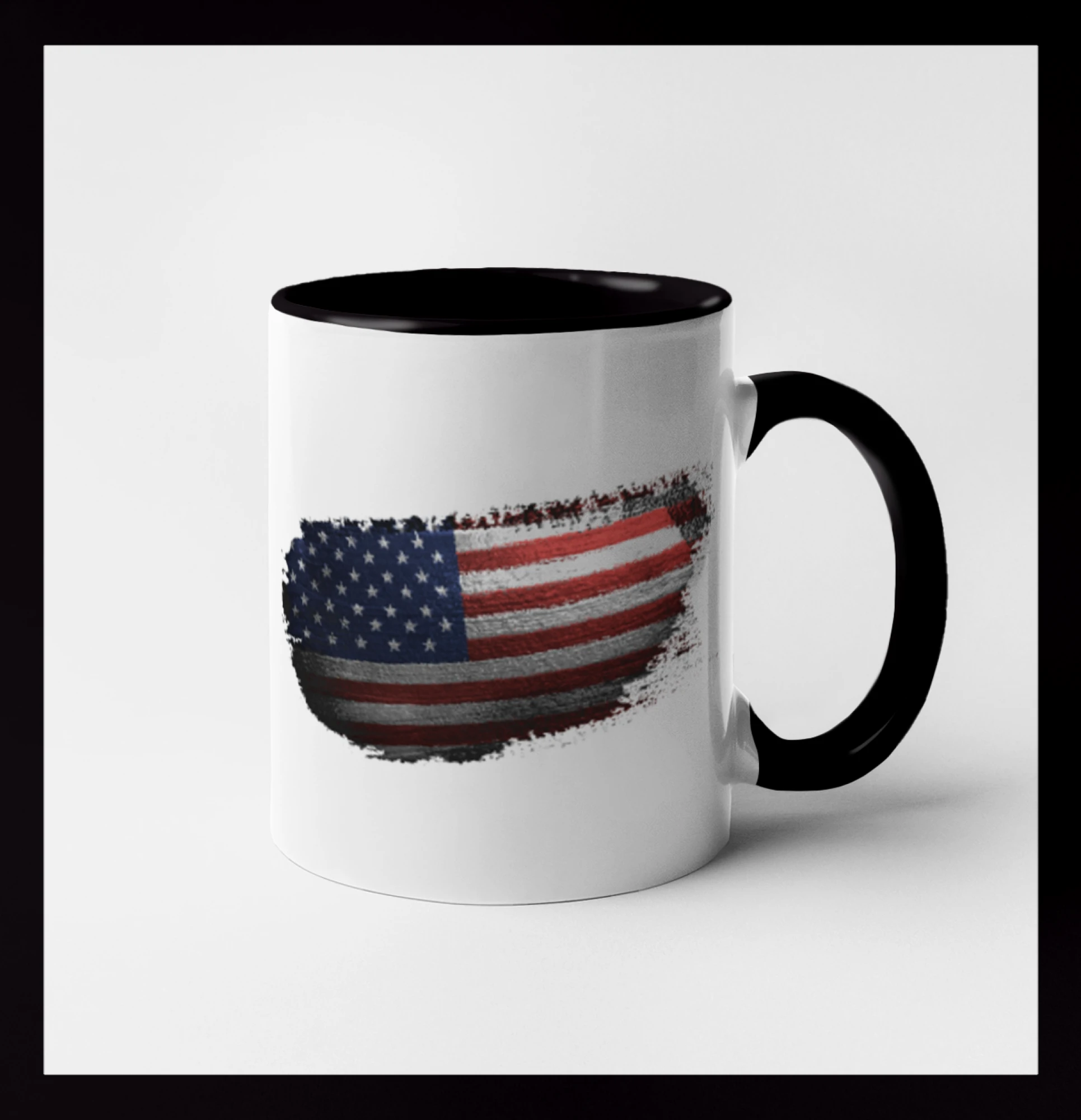 Americká vlajka ohryzaná