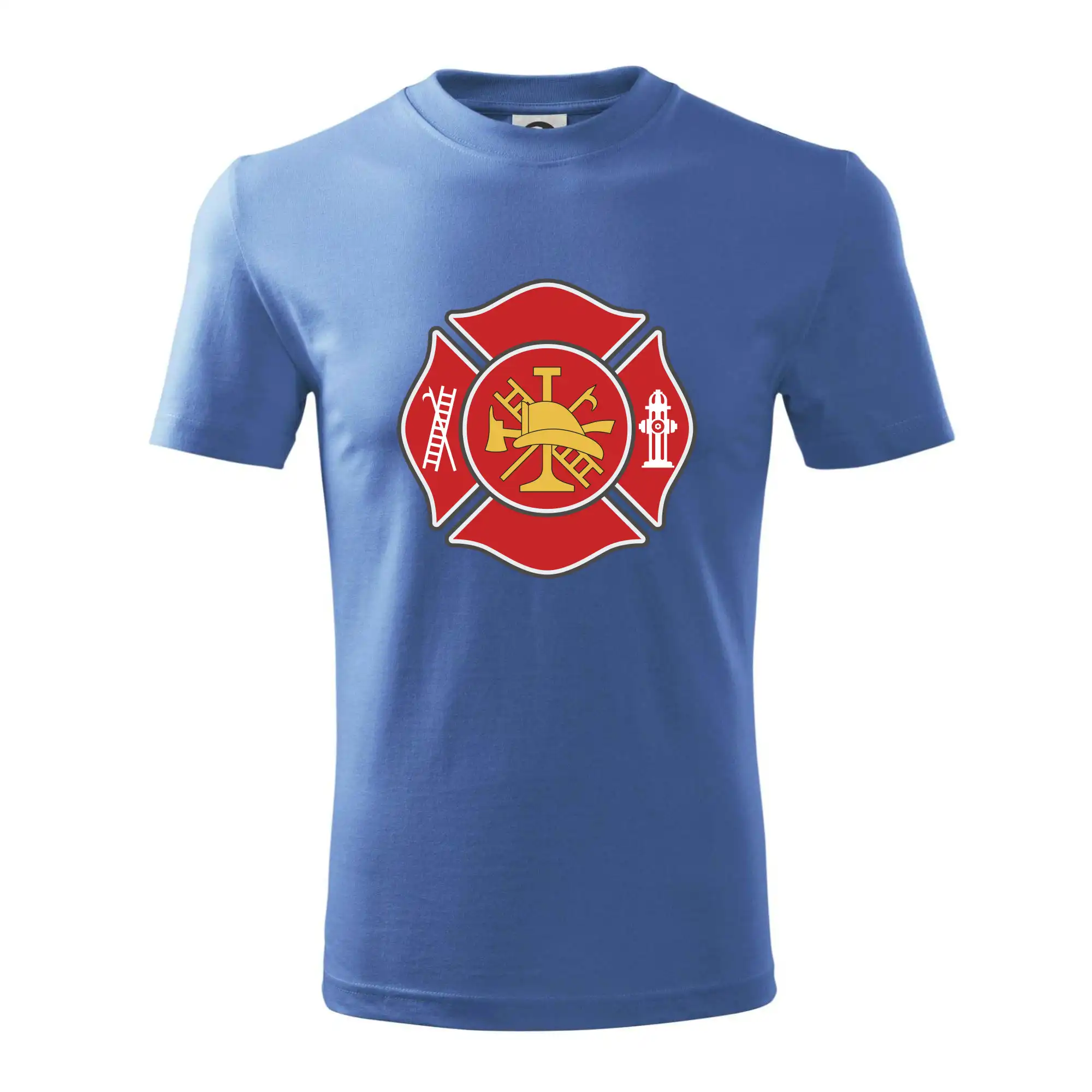 Fire department logo červené