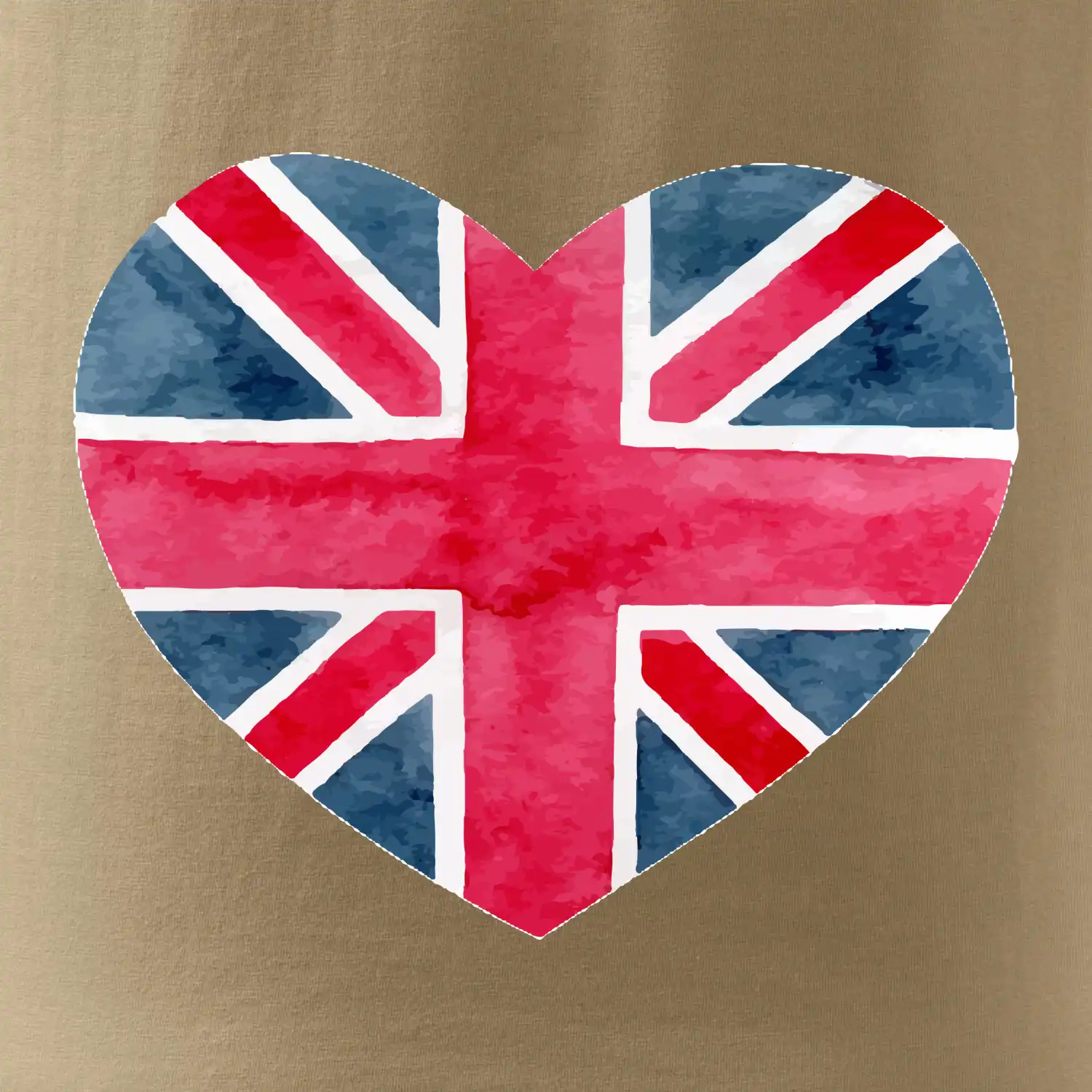 Britské srdce malované