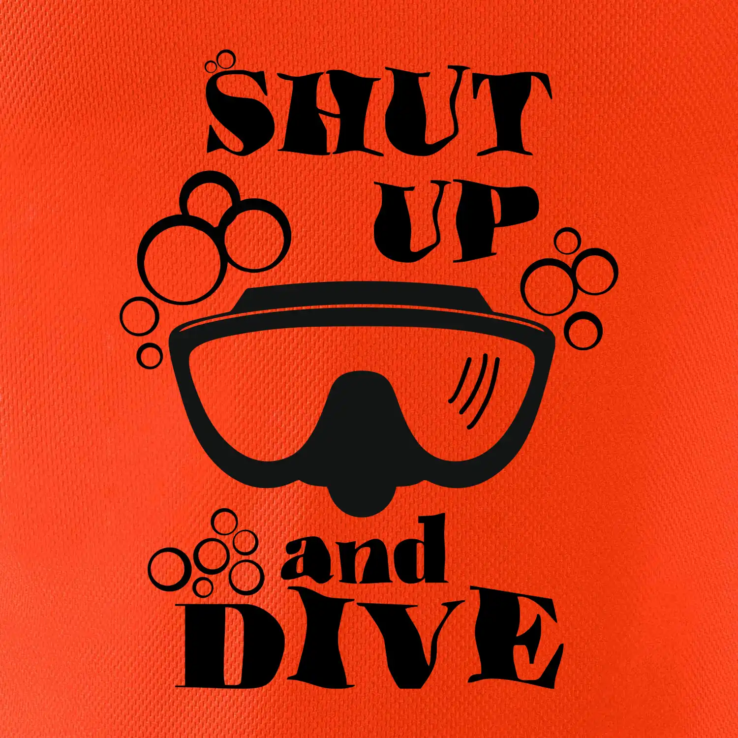 Shut up and dive