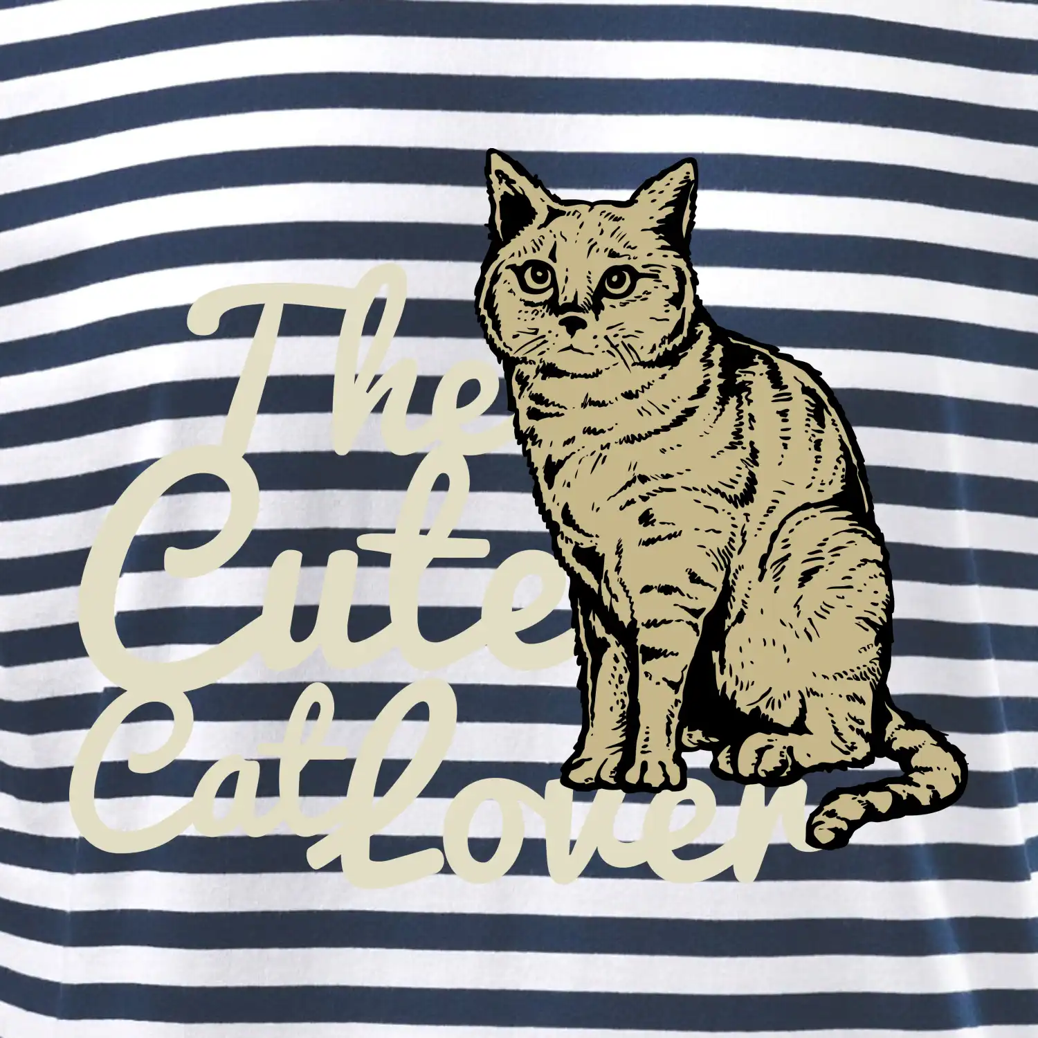 The cute cat lover