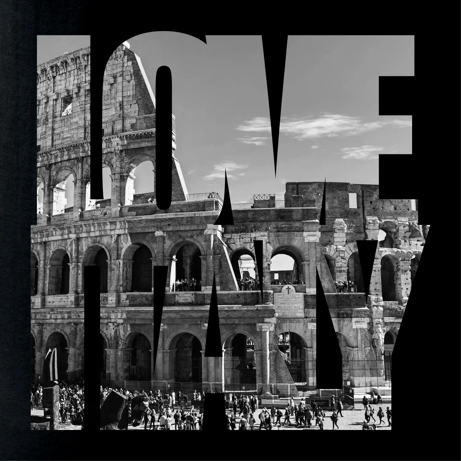 Love italy - colosseum