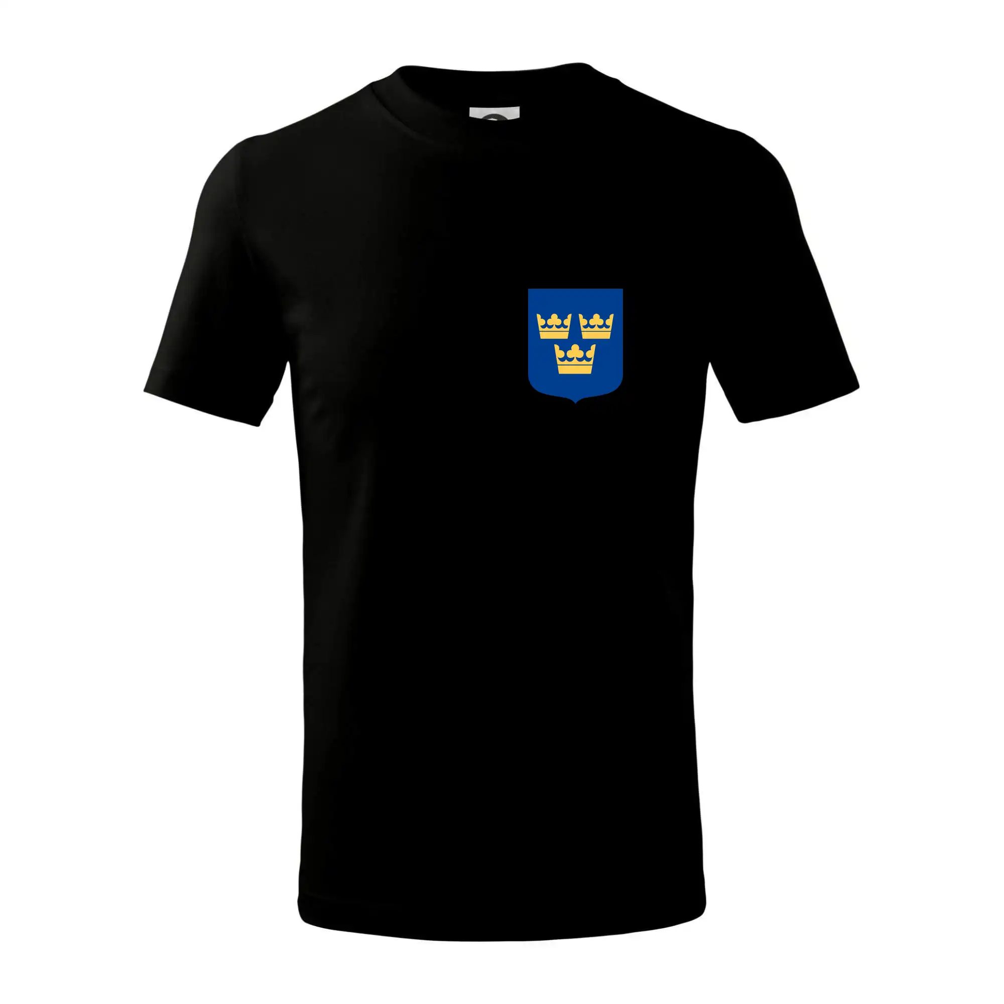 Švédský znak tři korunky na prso