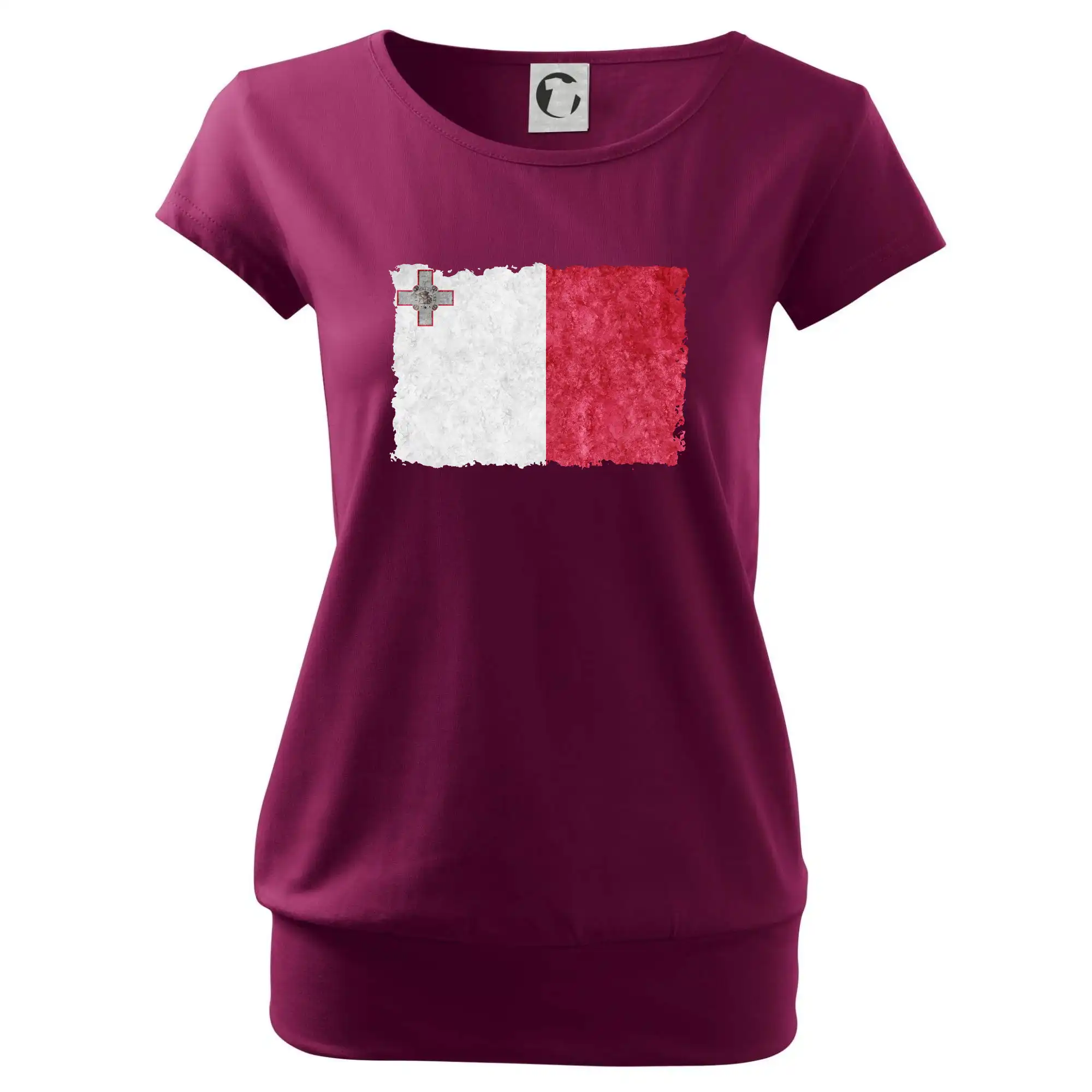 Vlajka Malta okousaná