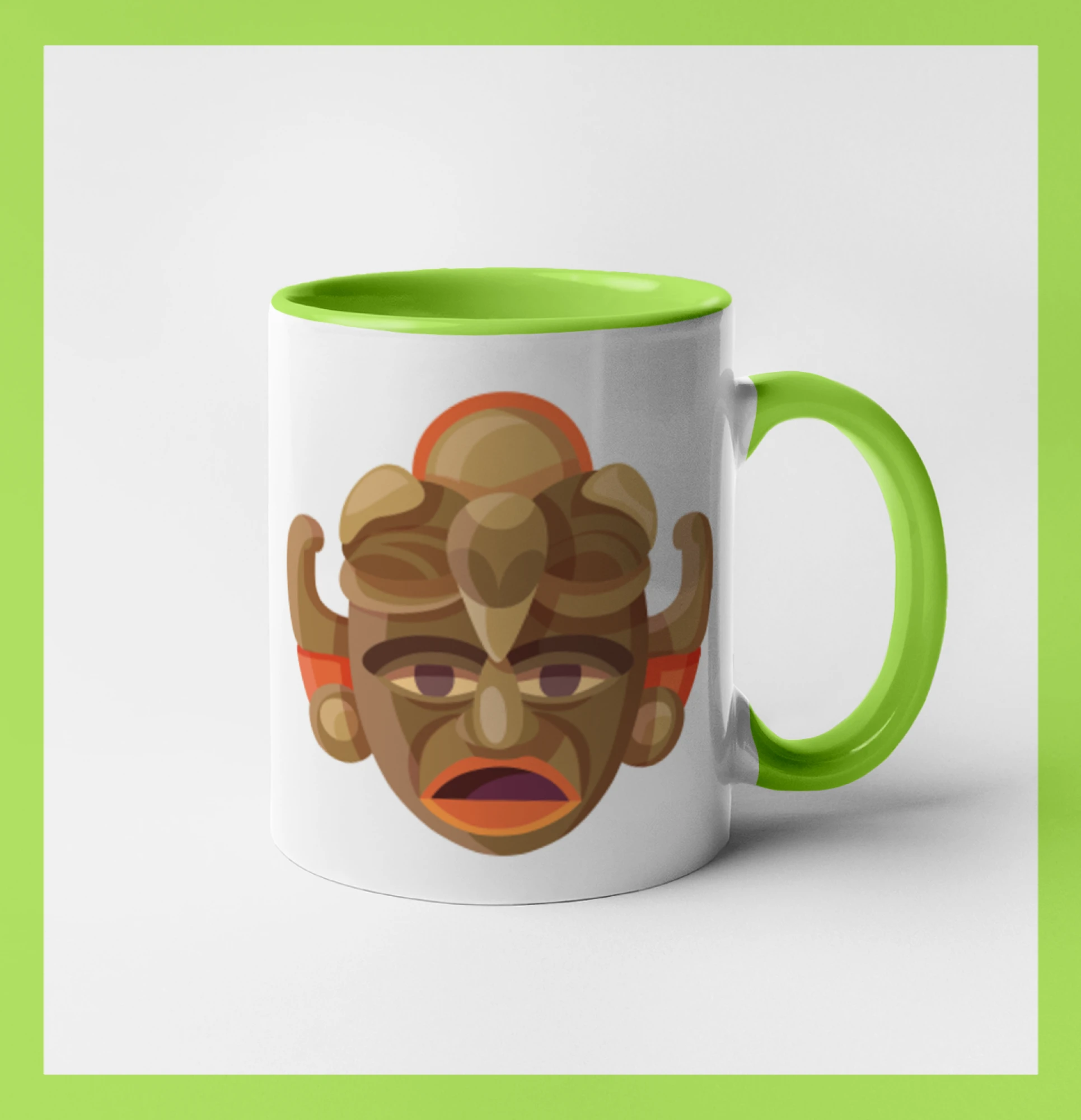 Mayové maska černoch