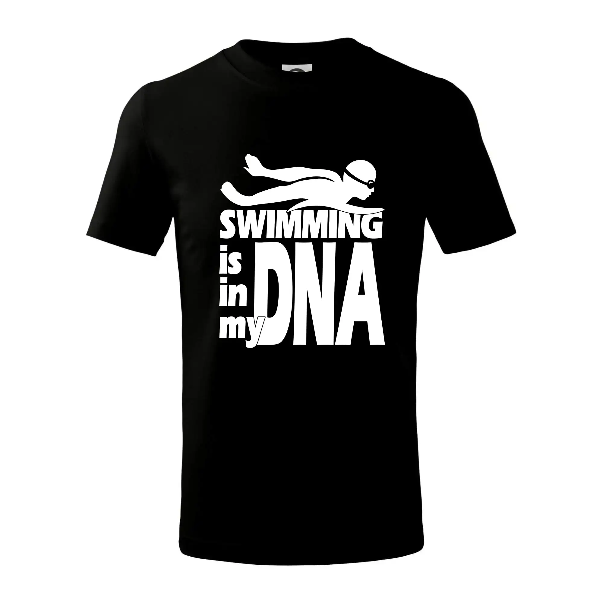 Ostatné športy - Swimming is in my DNA - Tričko detské bavlnené