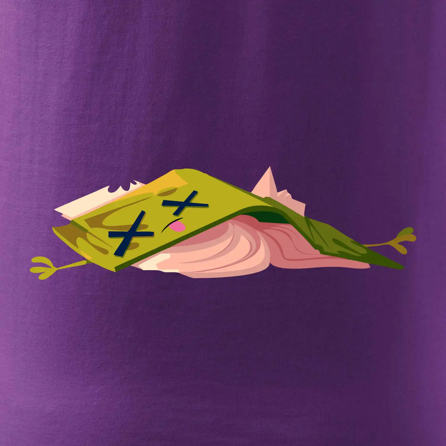 Kreslená kniha unavená