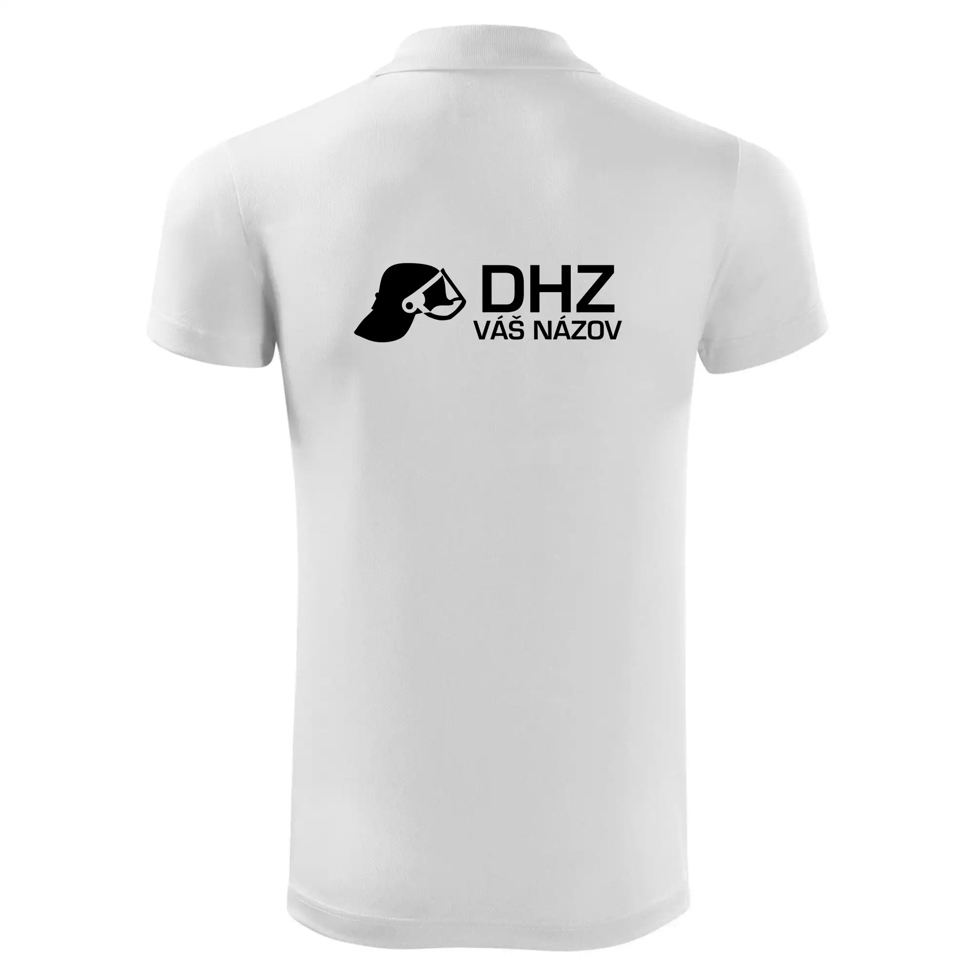 Originálne tričká pre hasičov - DHZ Helma - vlastný nápis - Polokošeľa Victory (športové)