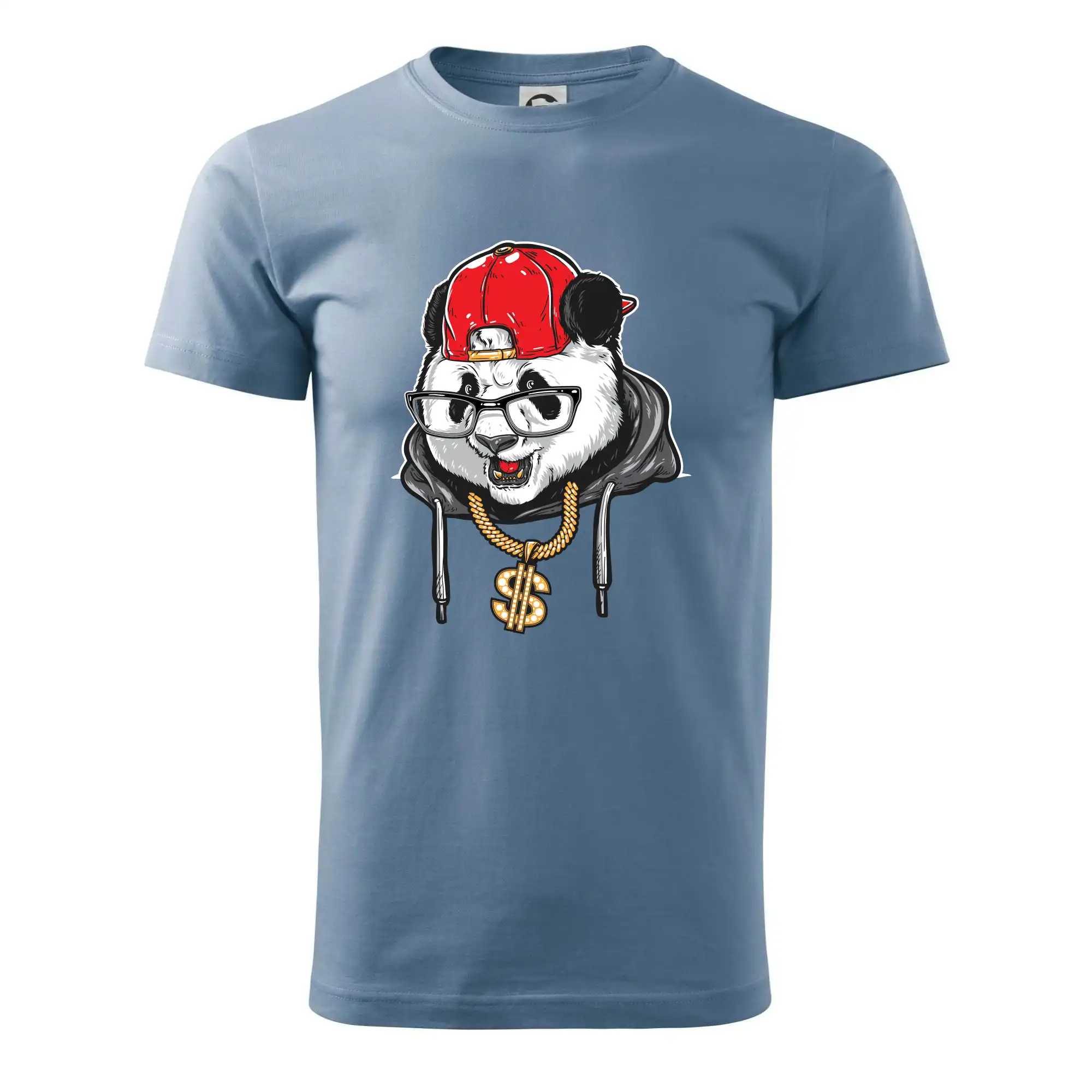 Hudobné tričká - Hip hop panda - Pánske tričko nižšej gramáže