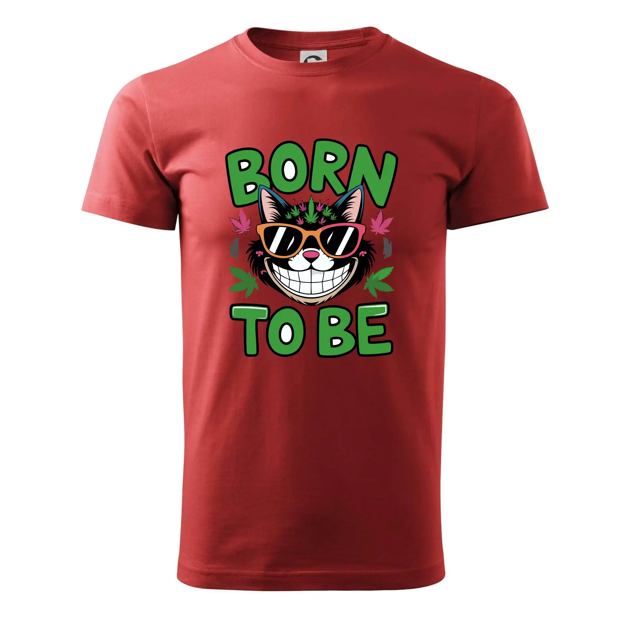 Tričká pre pohodový ľudí - Marihuana - born to be - Pánske tričko nižšej gramáže