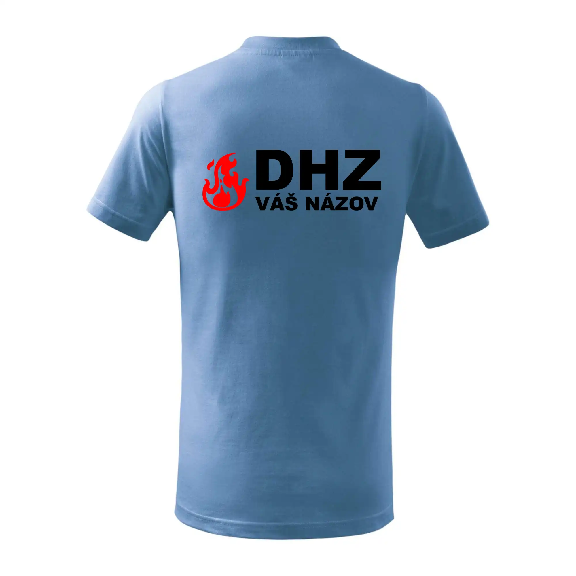 DHZ (oheň, názov sboru - vlastný nápis)