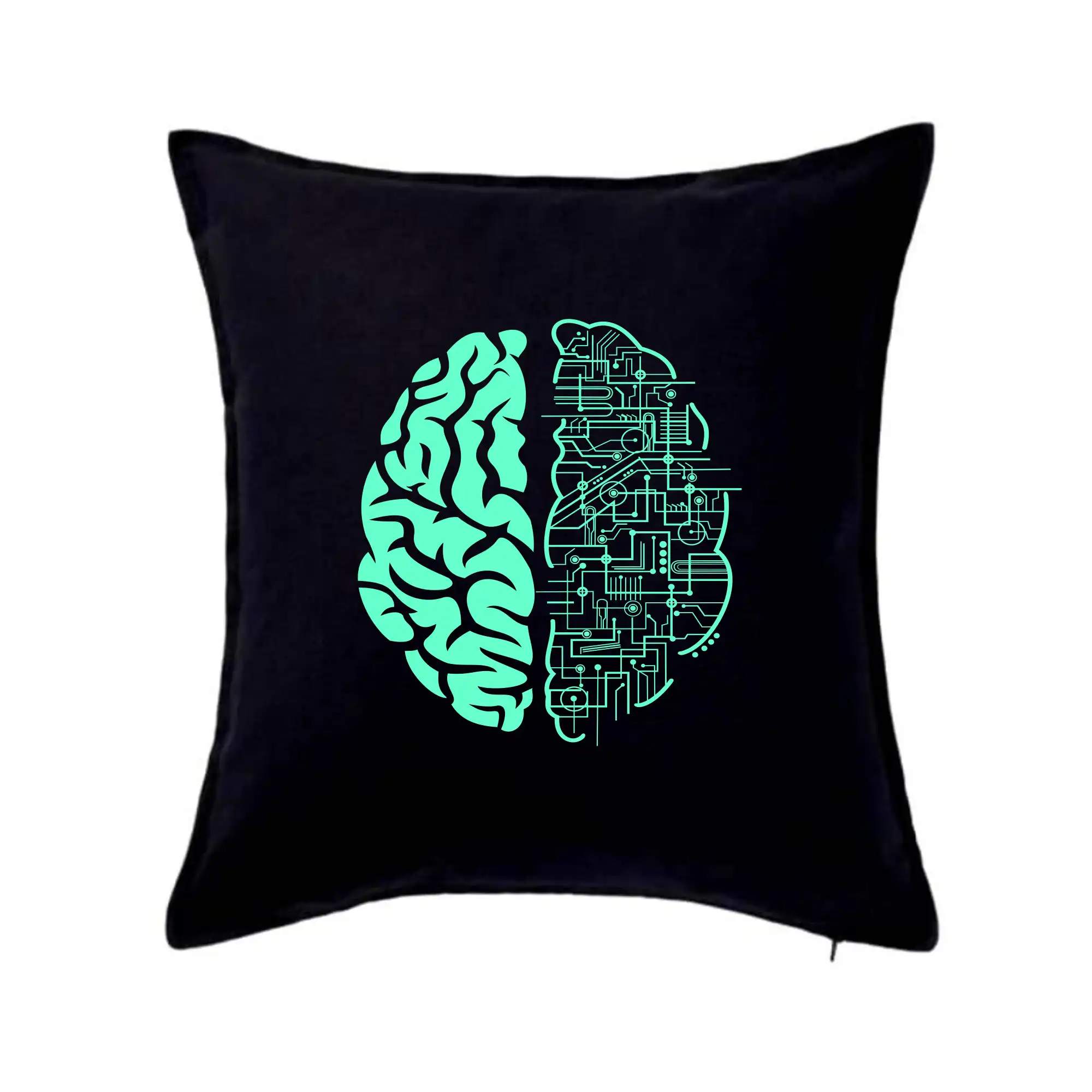 Grafické tričká - Electric Brain - Vankúš 50x50