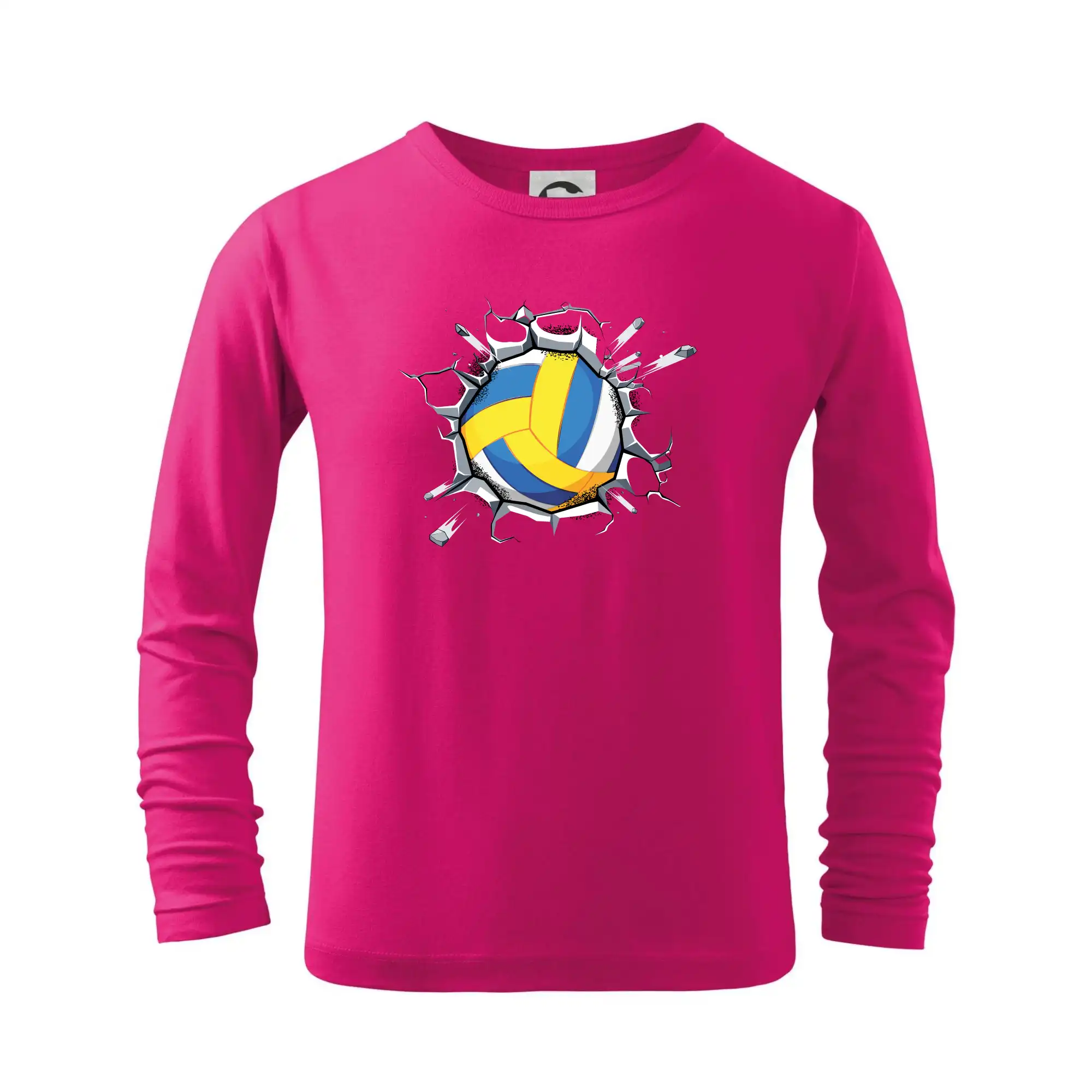 Trička na volejbal - Volejbal lopta v triku - Tričko detské Long Sleeve