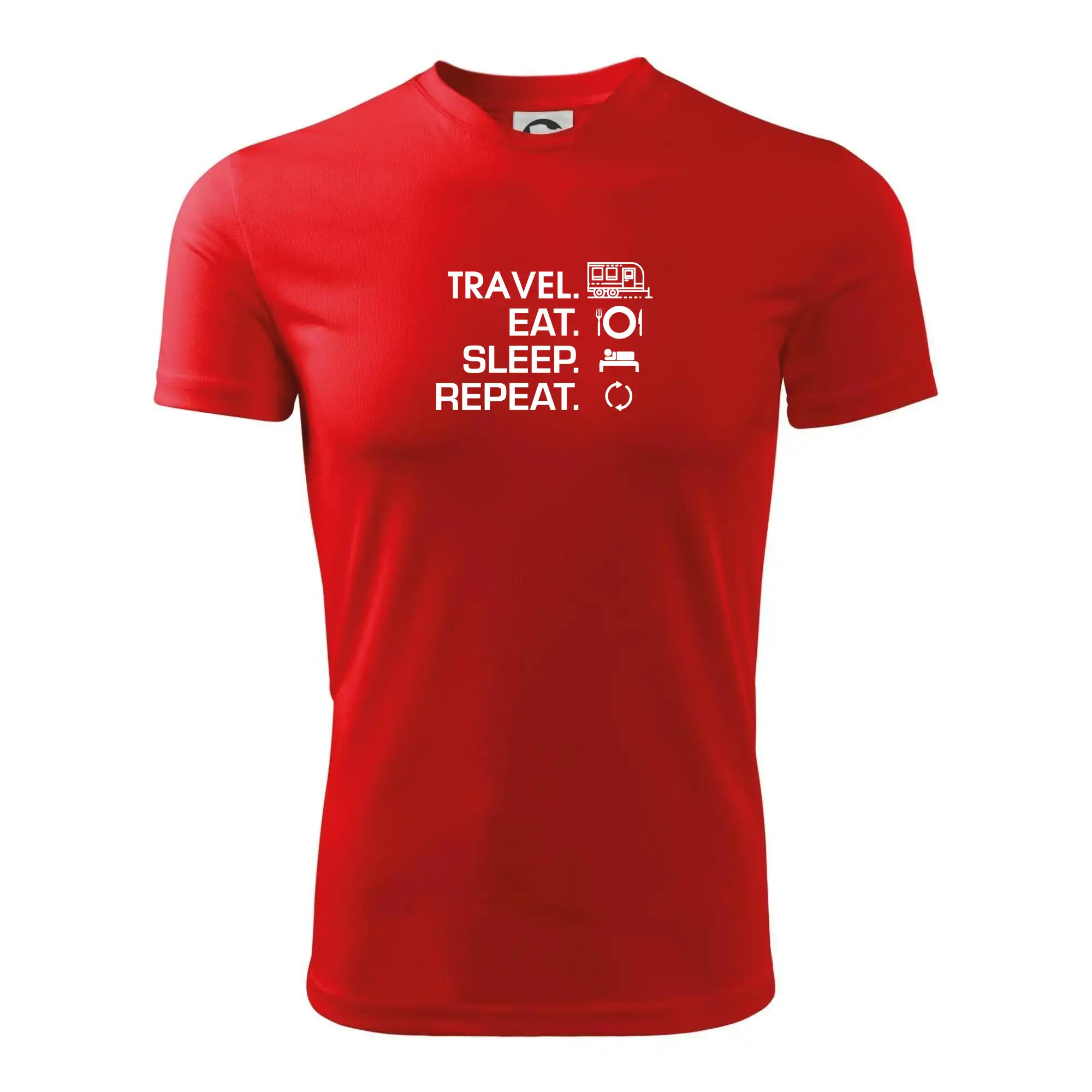 Eat sleep travel - Velký  přívěs