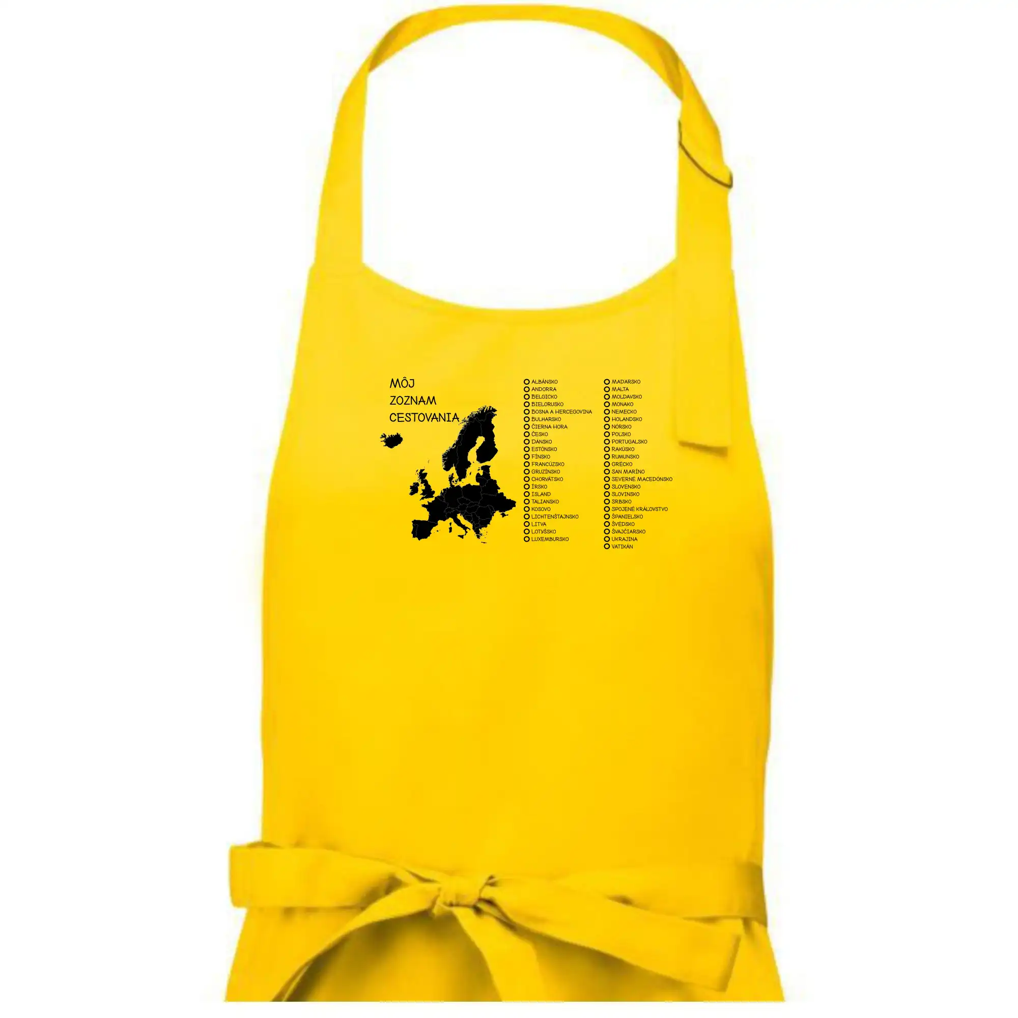 Můj cestovní seznam - Evropa