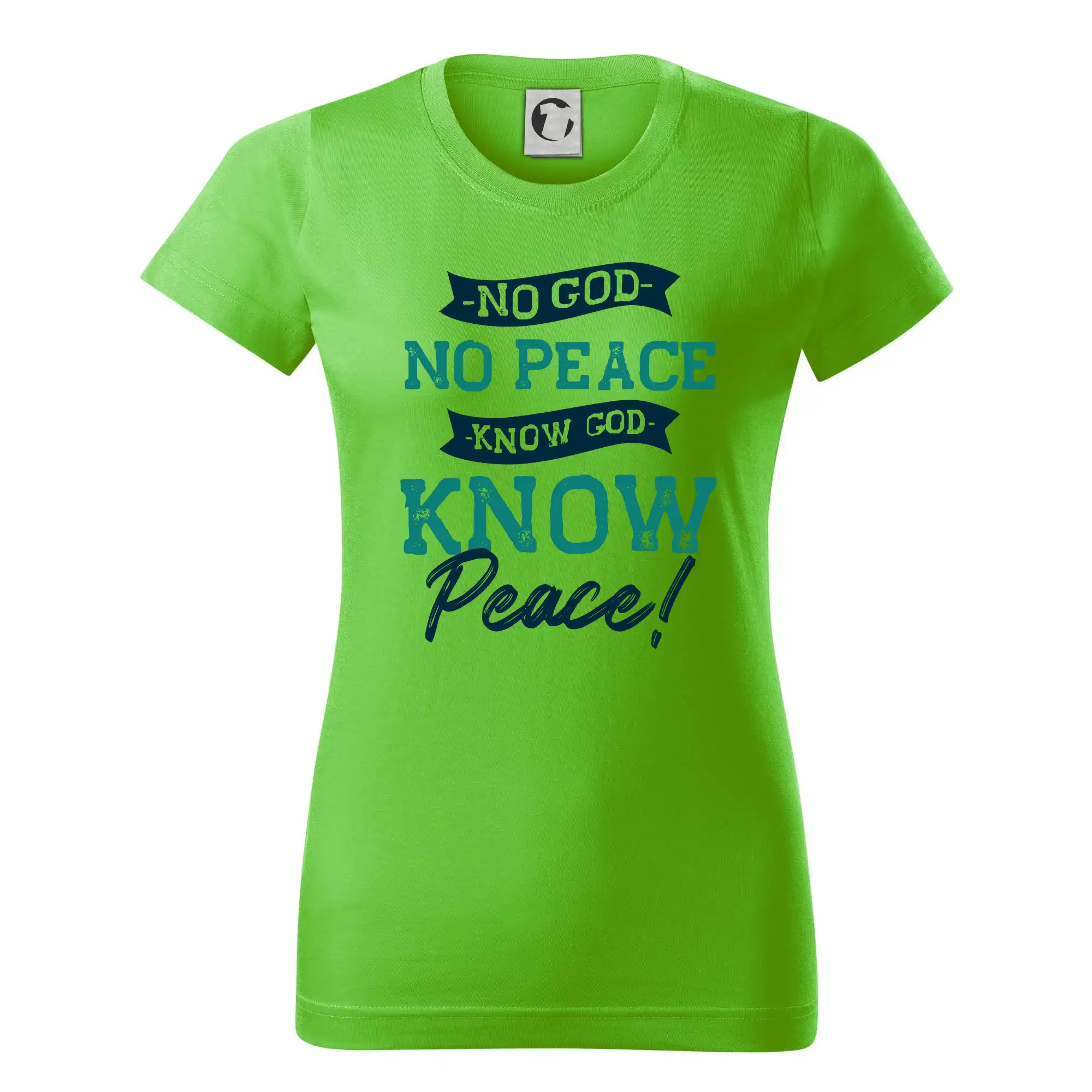 No God no peace, know god know peace
