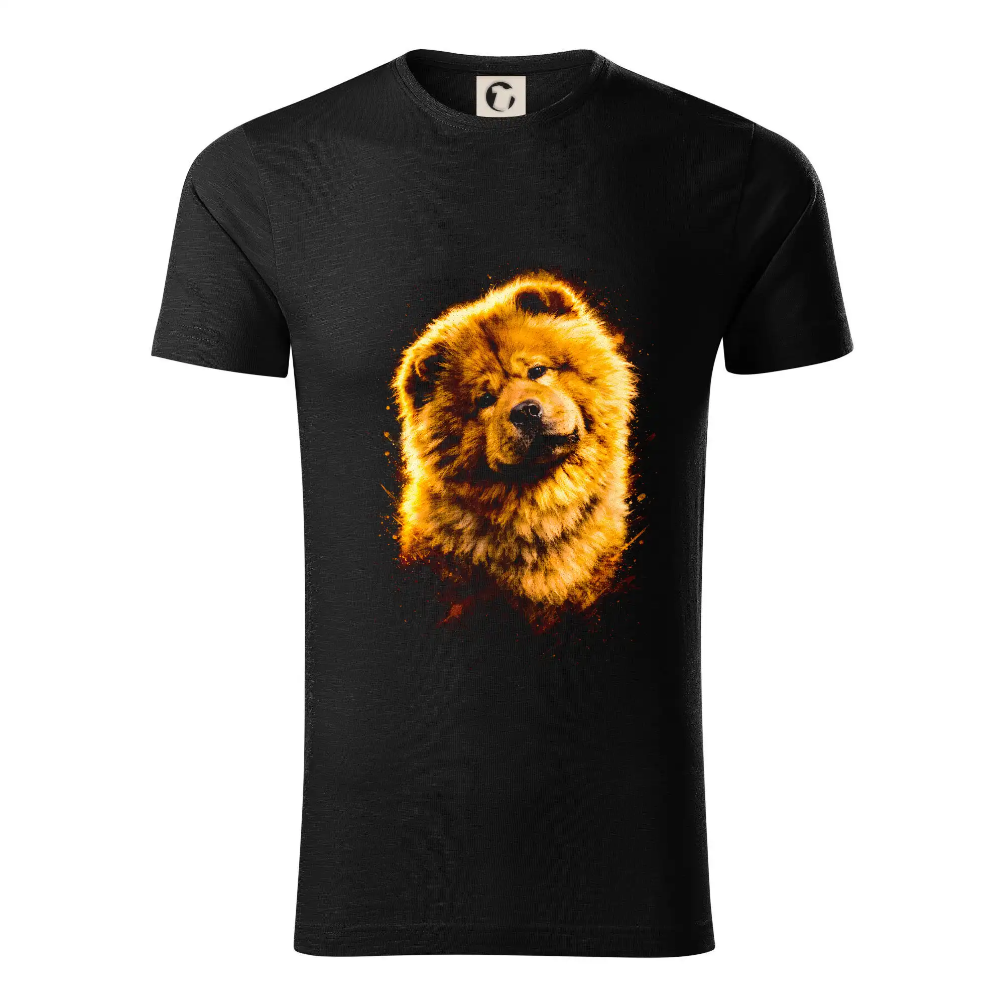 Obrázek polotón Čau-čau sedící