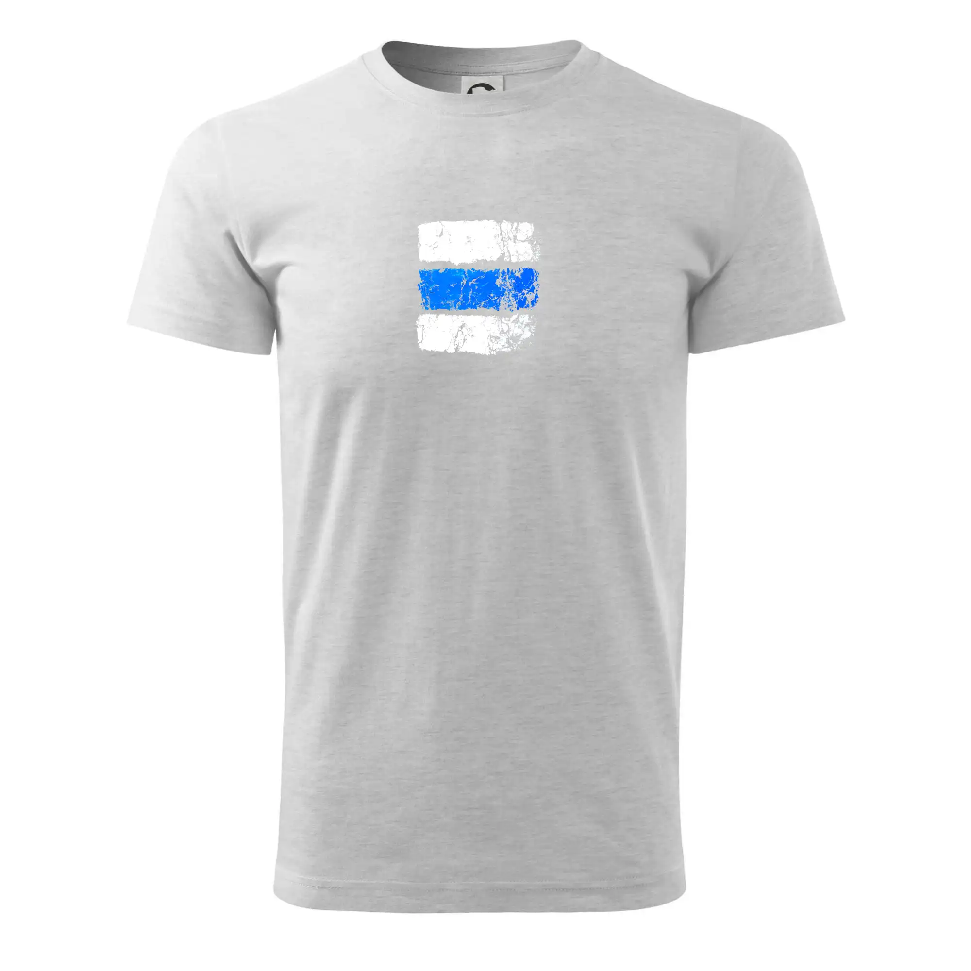 Trička pre cestovateľov - Turistická značka - modrá - Tričko extra veľké  (5-8XL)