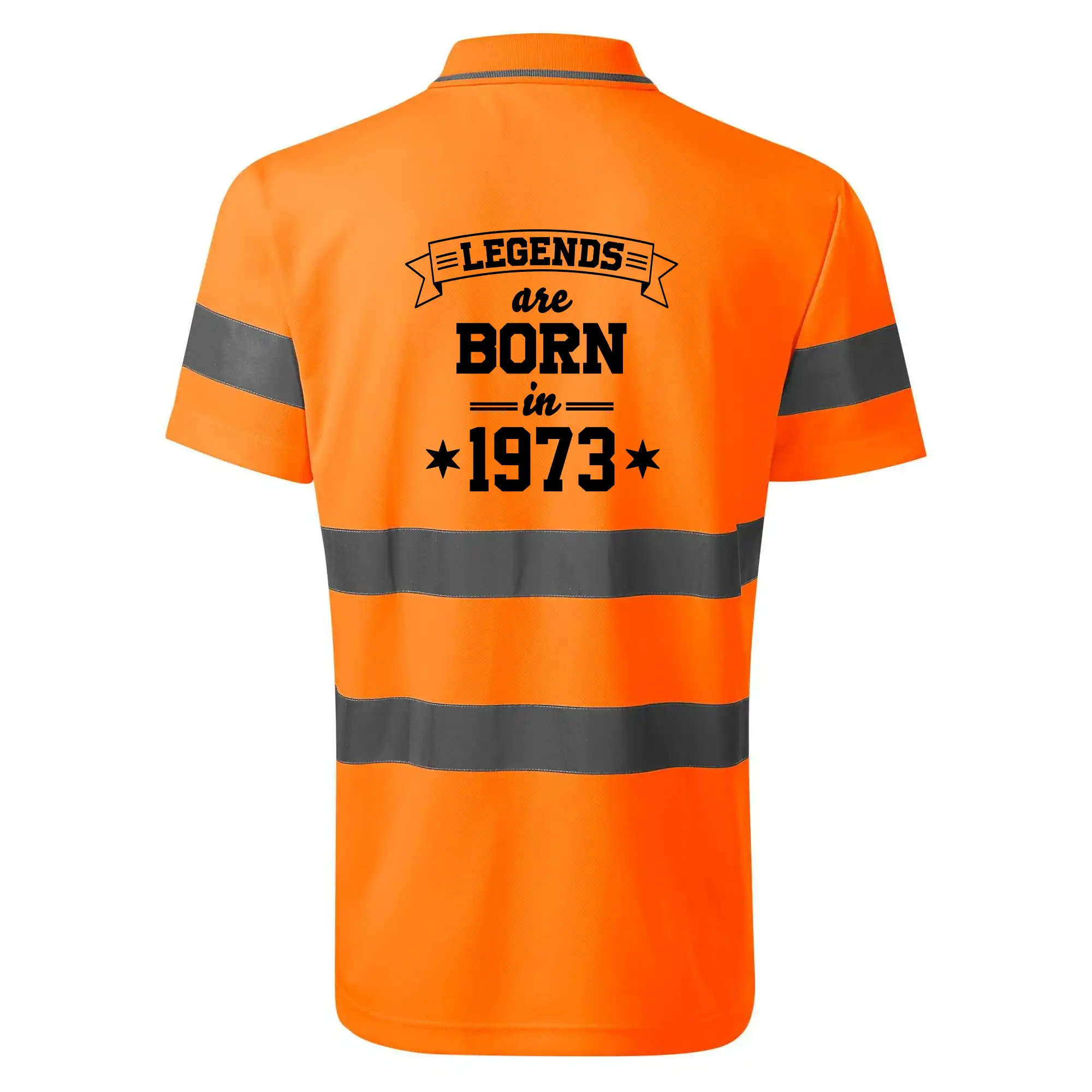 Tričká k narodeninám - Legends are born in 1973 - HV Runway 2V9 - Reflexné polokošeľa