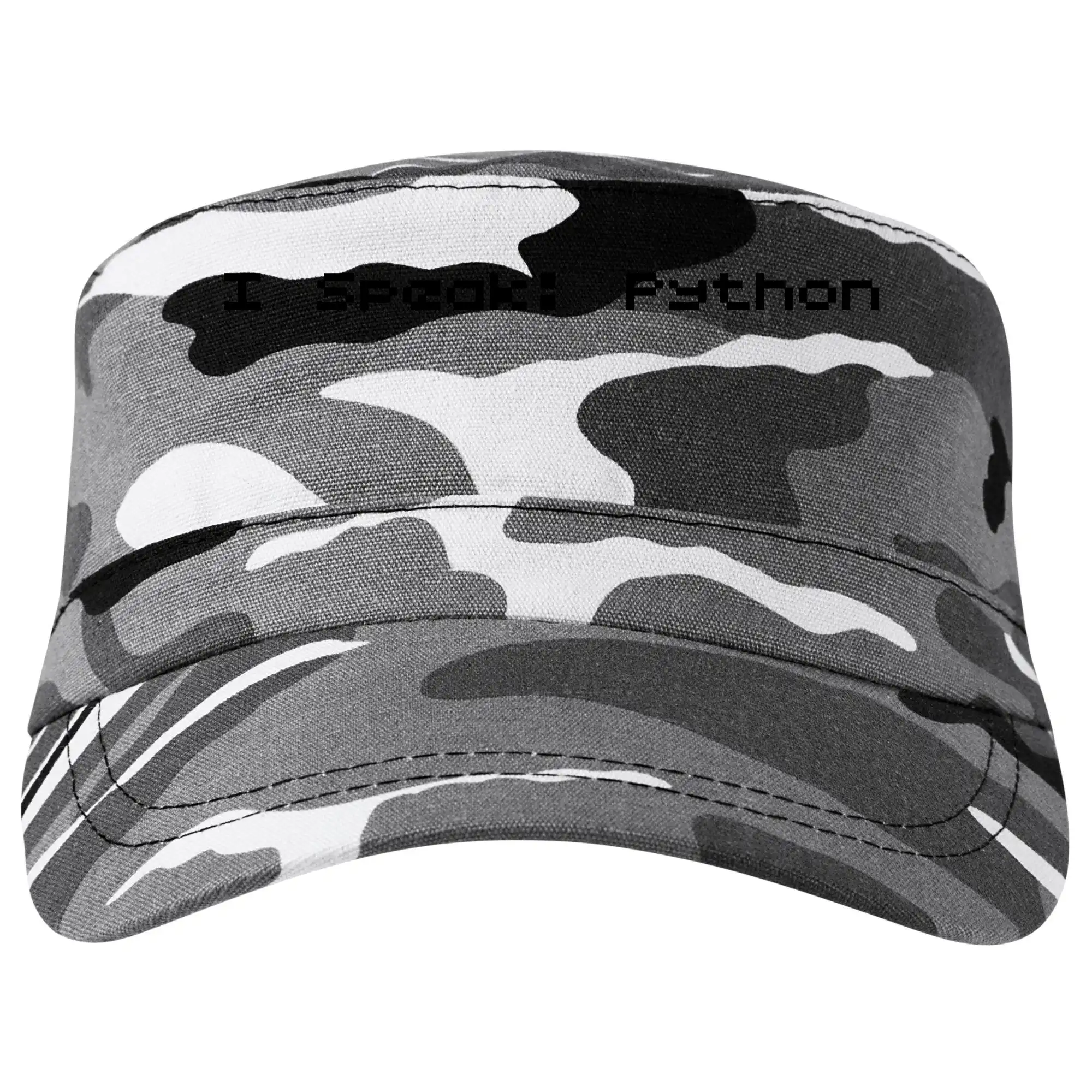 Tričká pre ajťákov - I Speak Python - Šiltovka CAMO