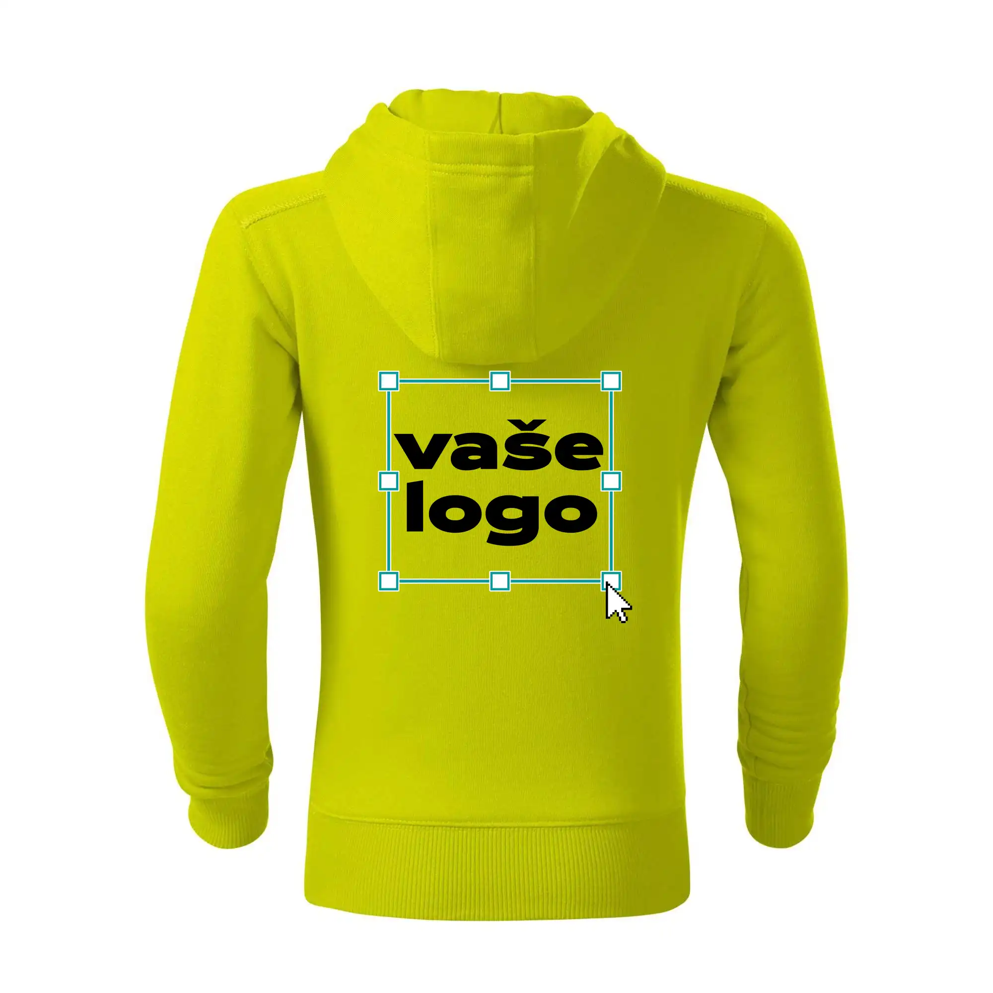 Vlastné logo - Mikina s vlastným logom