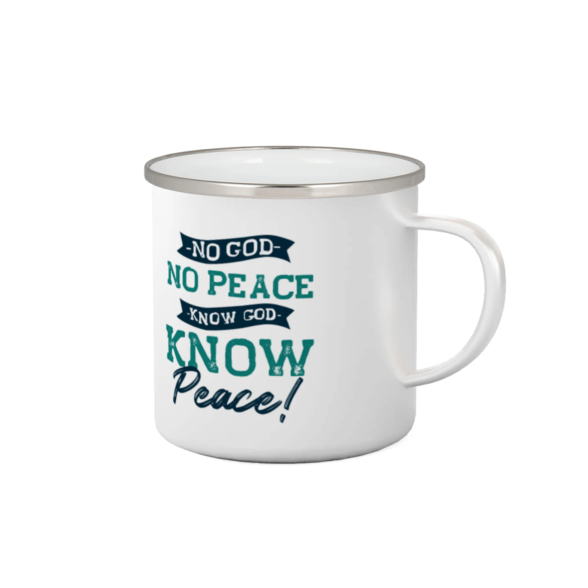 No God no peace, know God know peace - Plecháčik