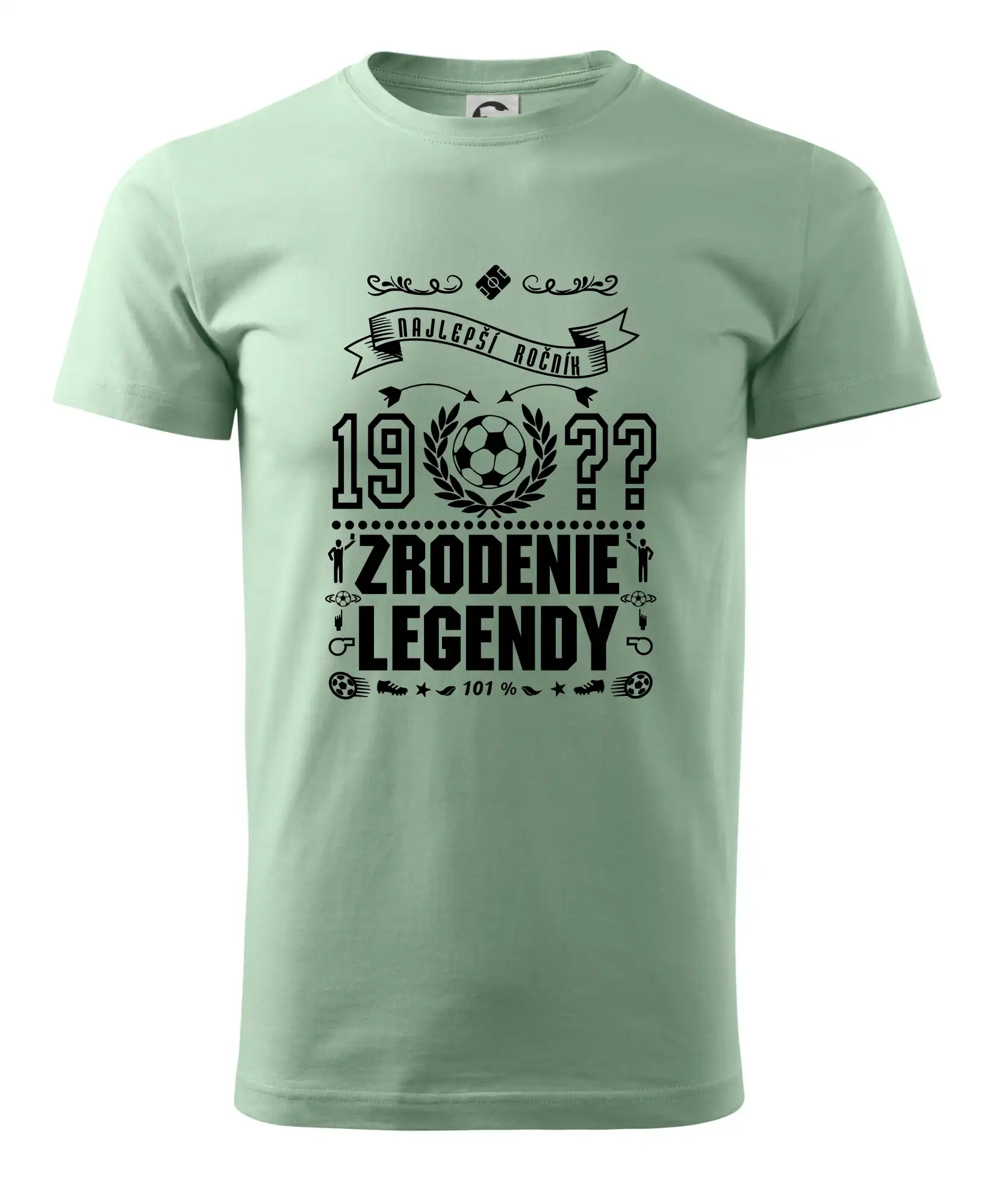 Tričká pre futbalistov - Zrodenie Legendy - pre futbalistov - Pánske tričko nižšej gramáže
