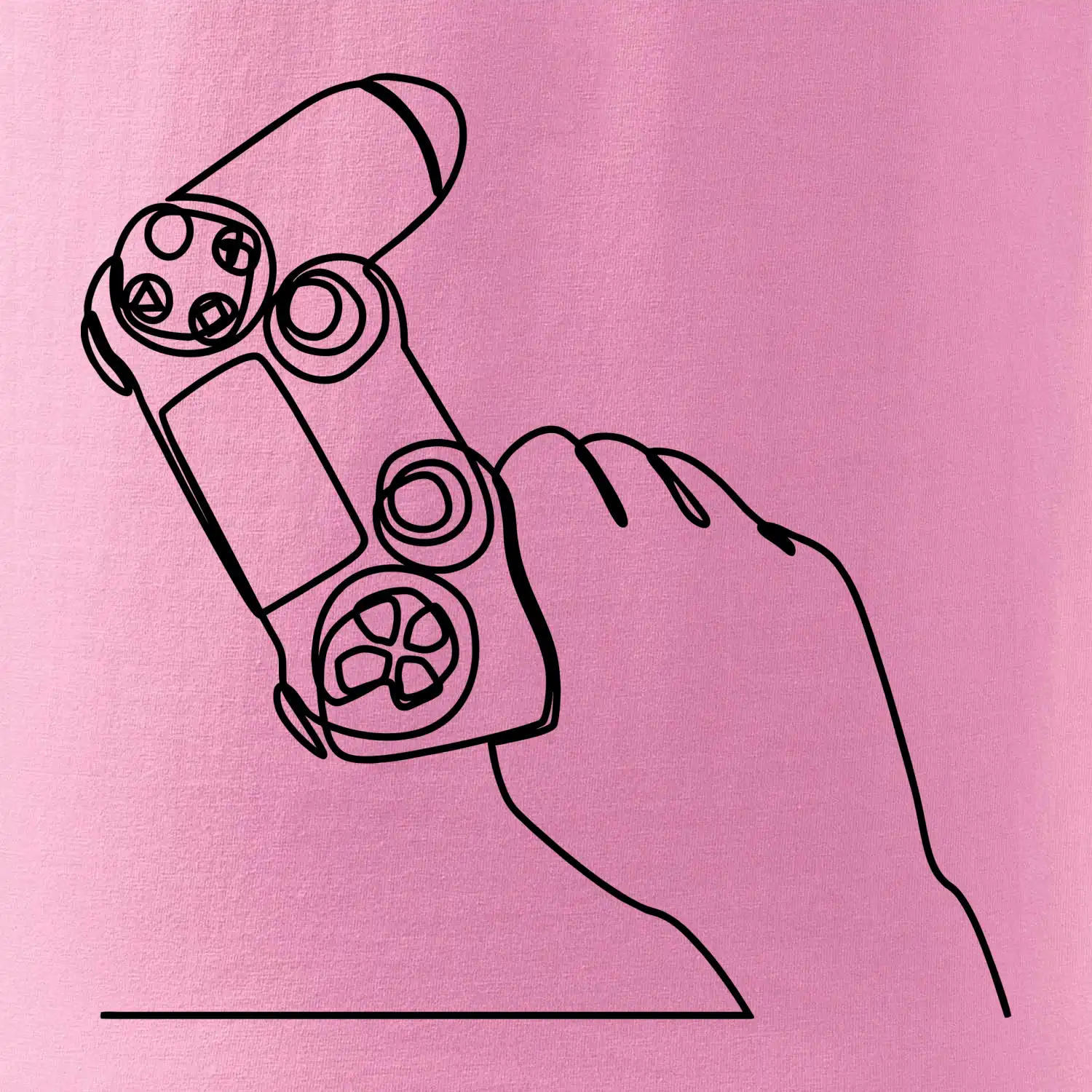 Herní ovladač jedním tahem