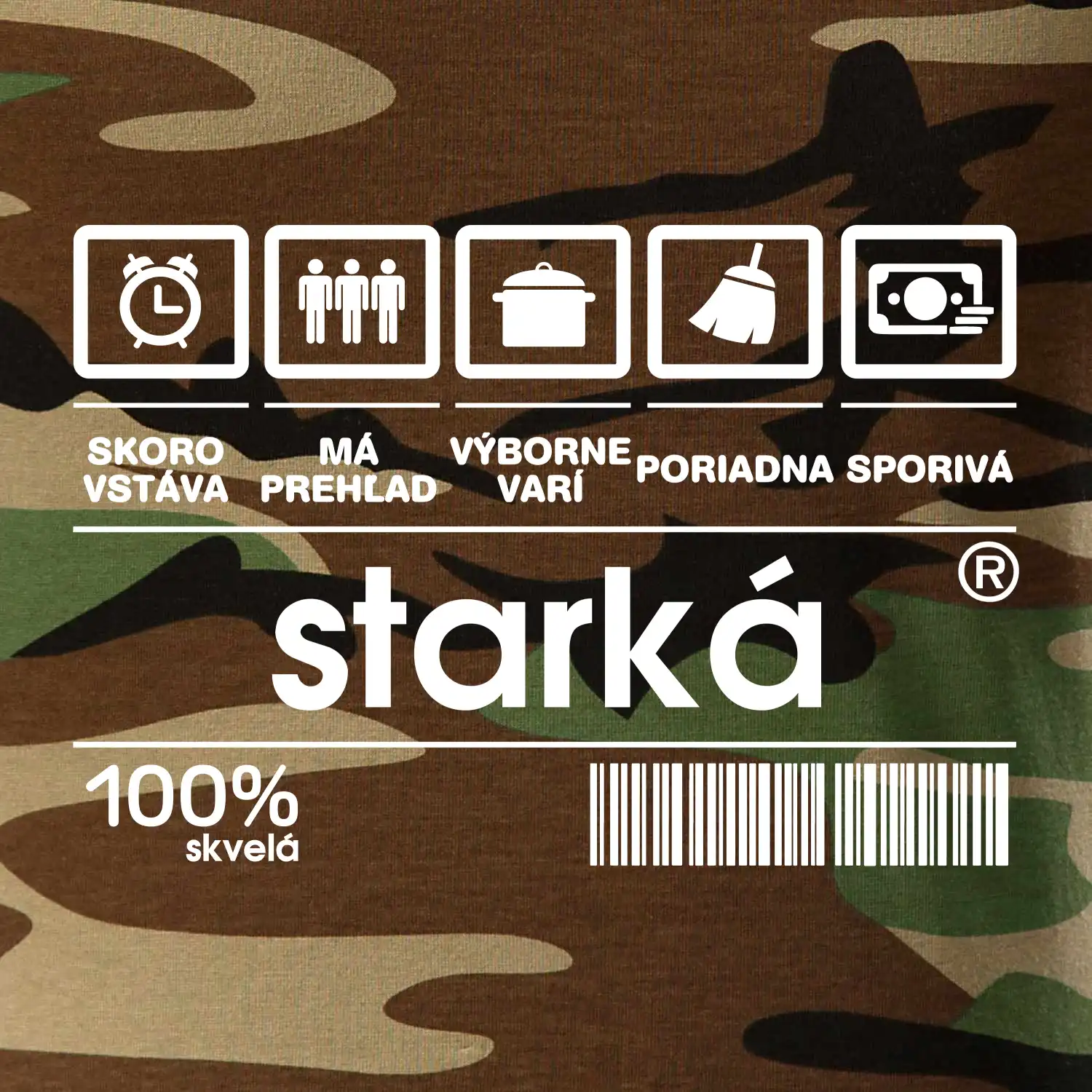 Čiarový kód - starká