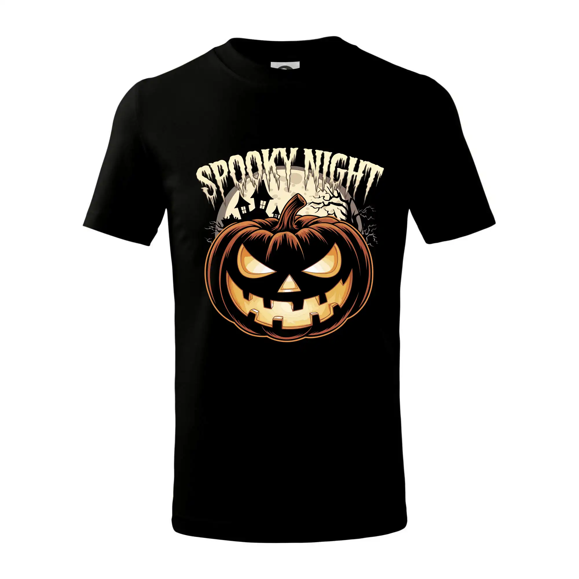 Grafické tričká - Spooky night - Tričko detské bavlnené