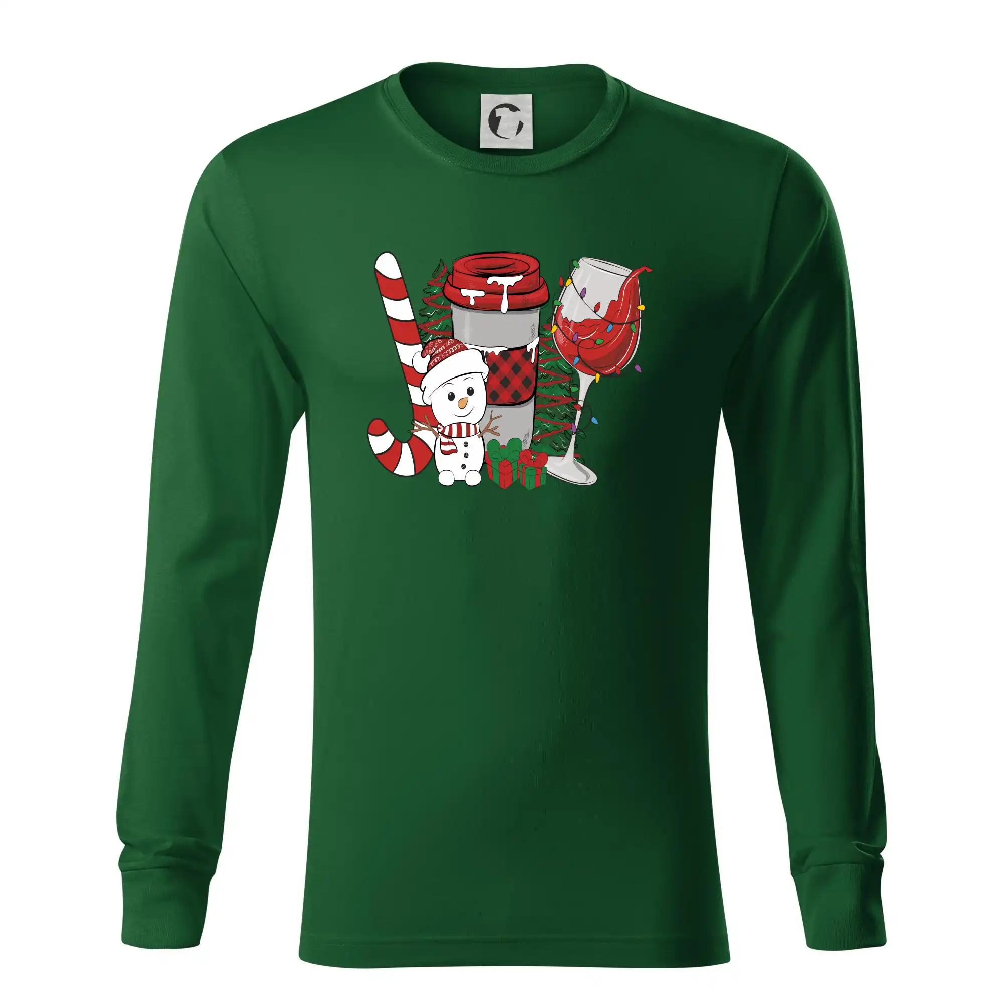 Vánoce, víno a sněhulák