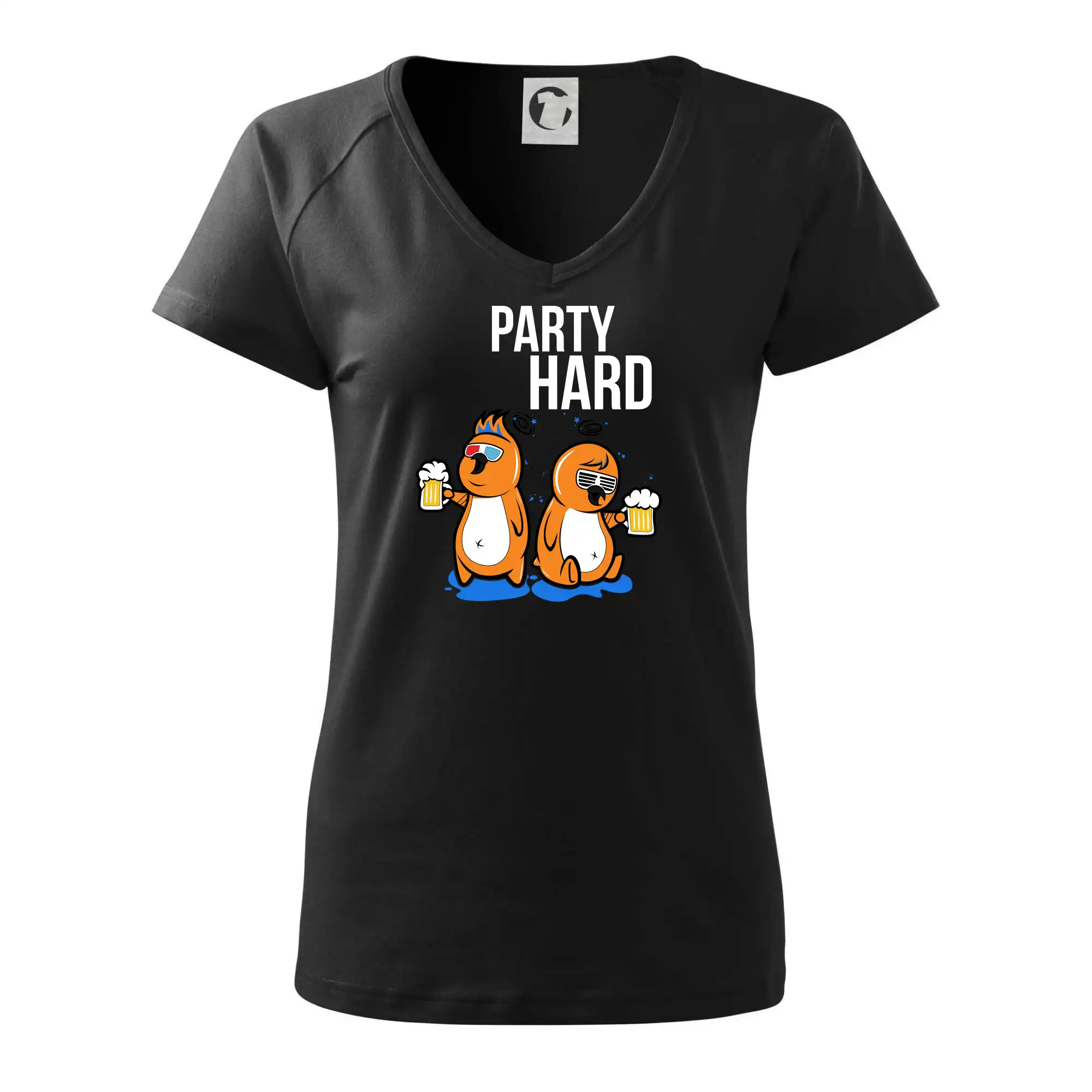 Tričká na párty - Party hard vtáky - Tričko dámske Dream