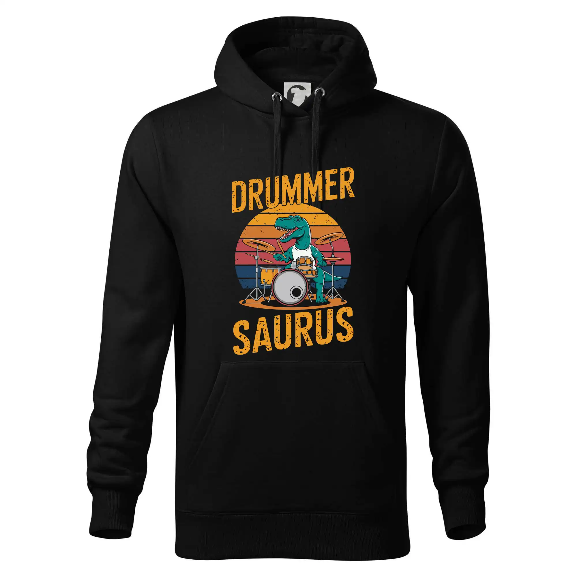 Drummer Saurus - Mikina pánska Cape s kapucňou