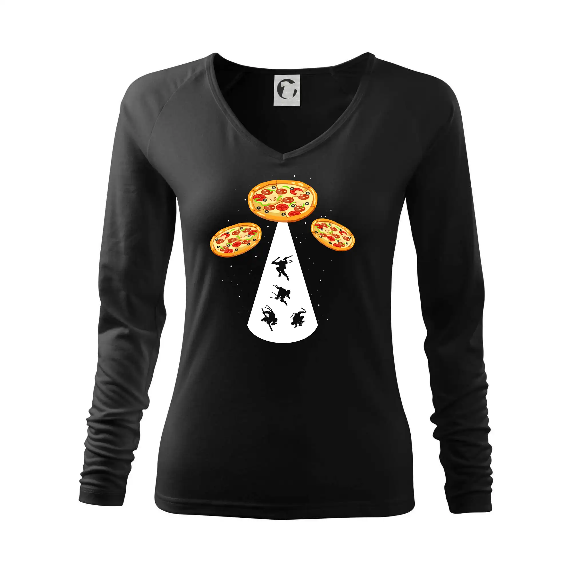 Pizza UFO - Tričko dámske Elegance