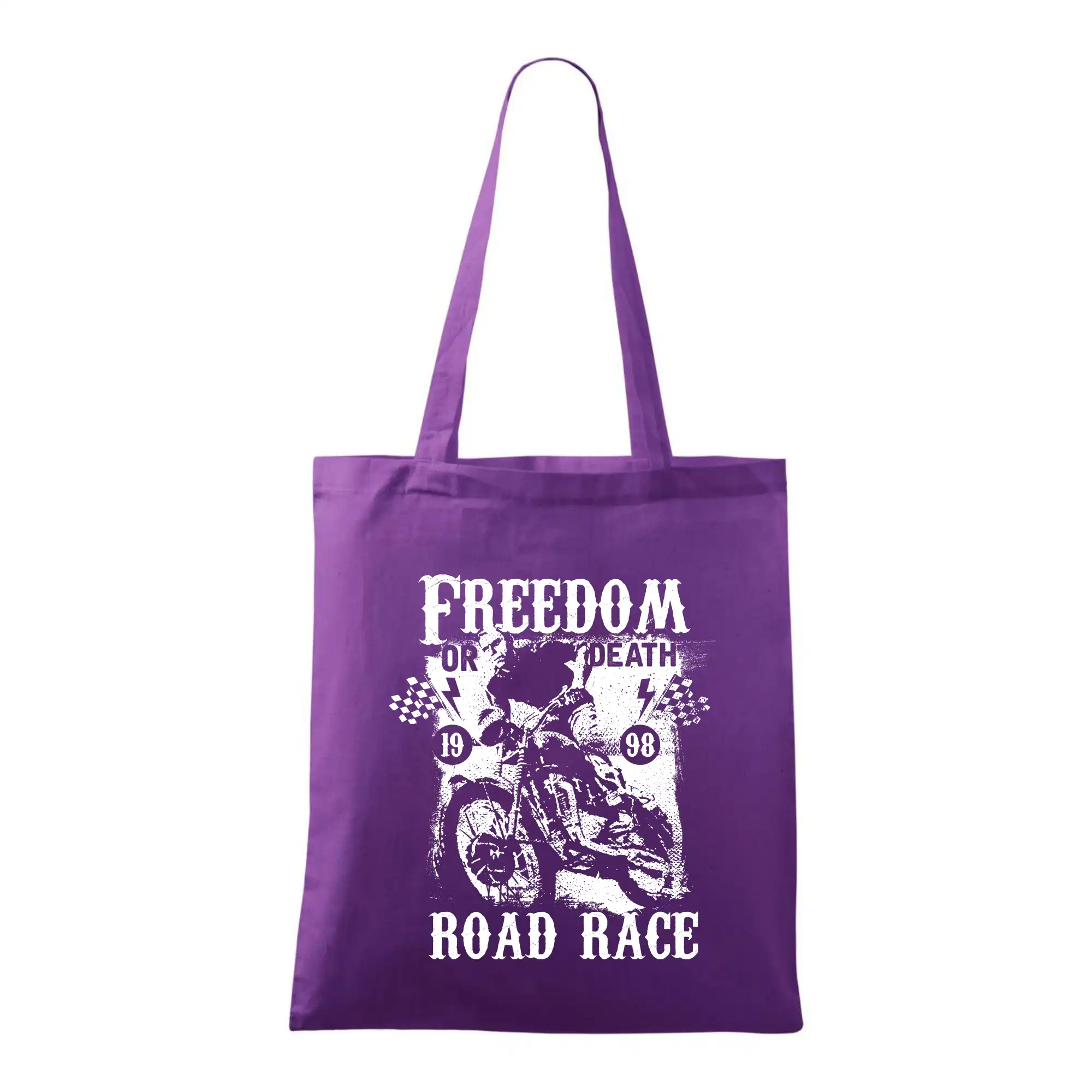 Motocross tričká - Freedom or Death - Taška bavlnená