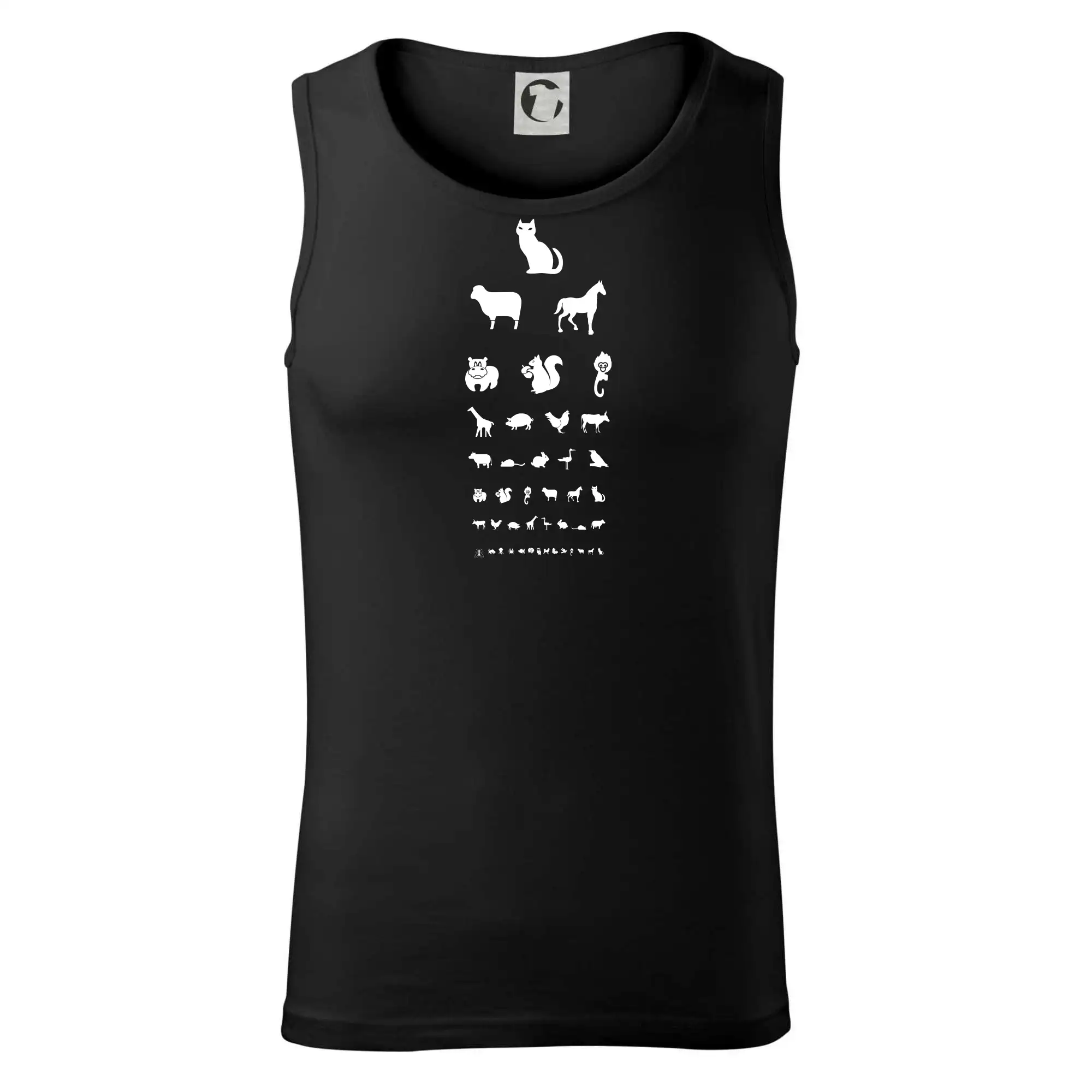 Oční test zvířatka