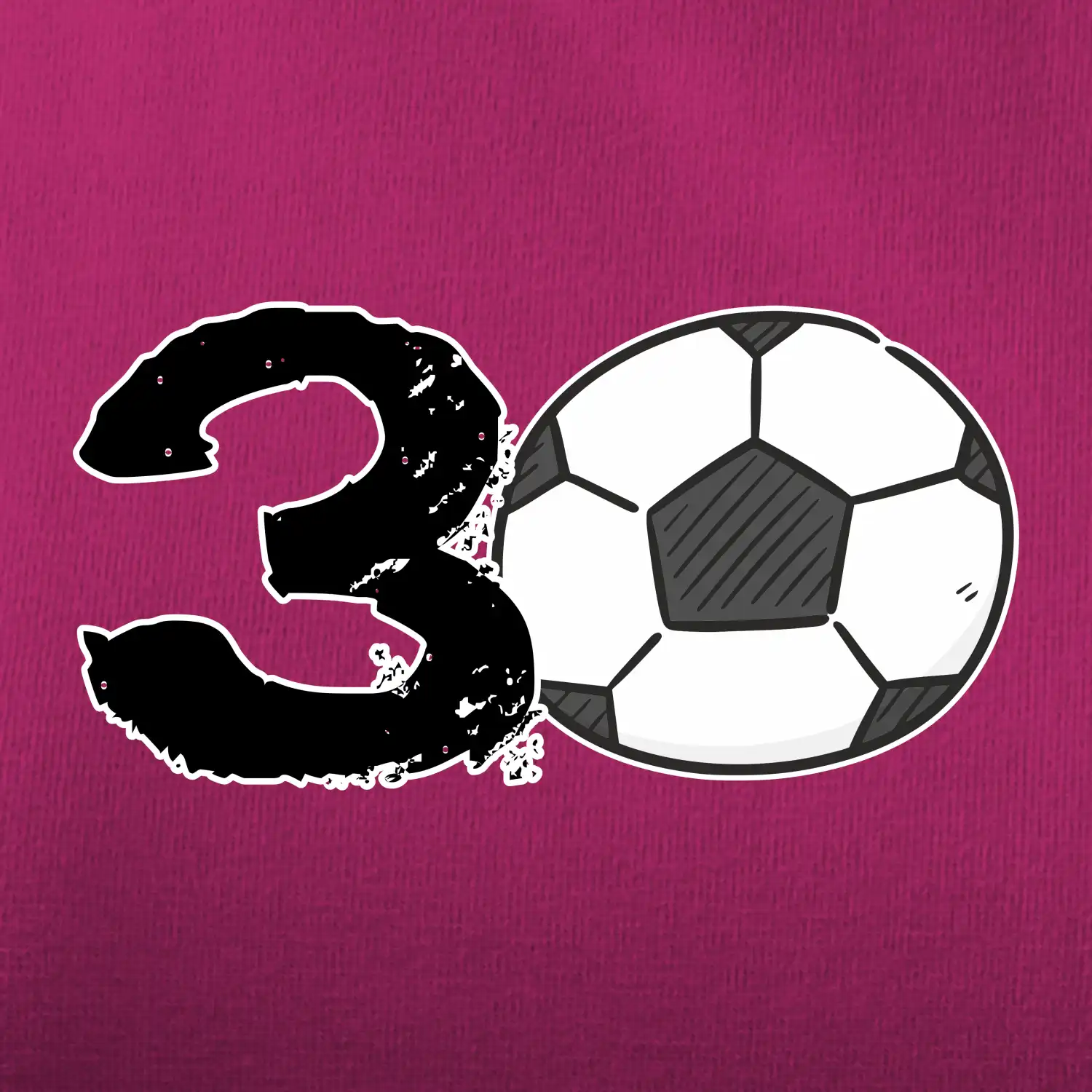 Fotbal kulaté narozeniny 30
