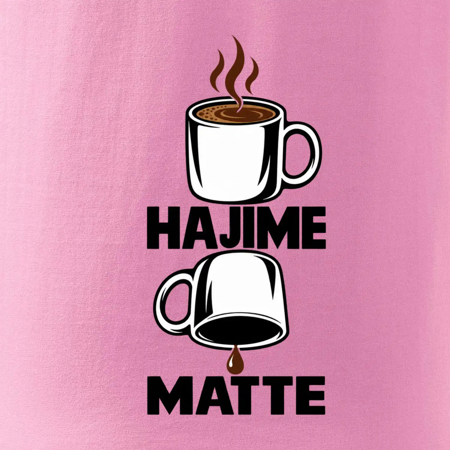 Hajime matte káva judo