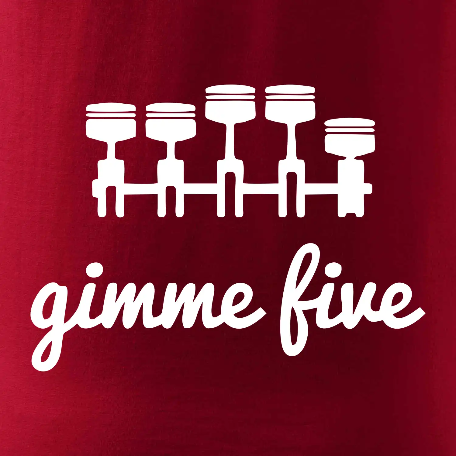 Gimme five - dej mě pět - pětiválec