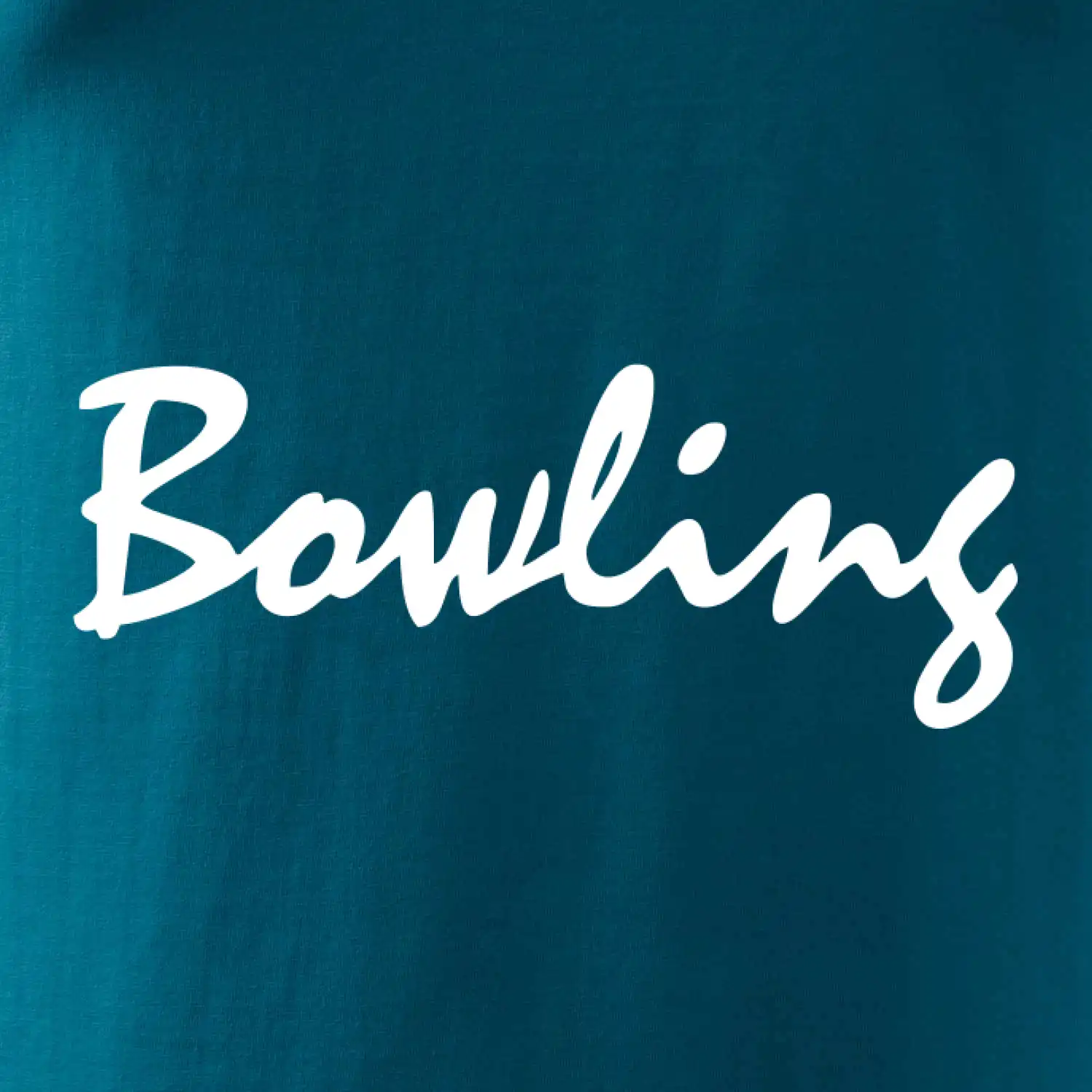 Bowling nápis psací