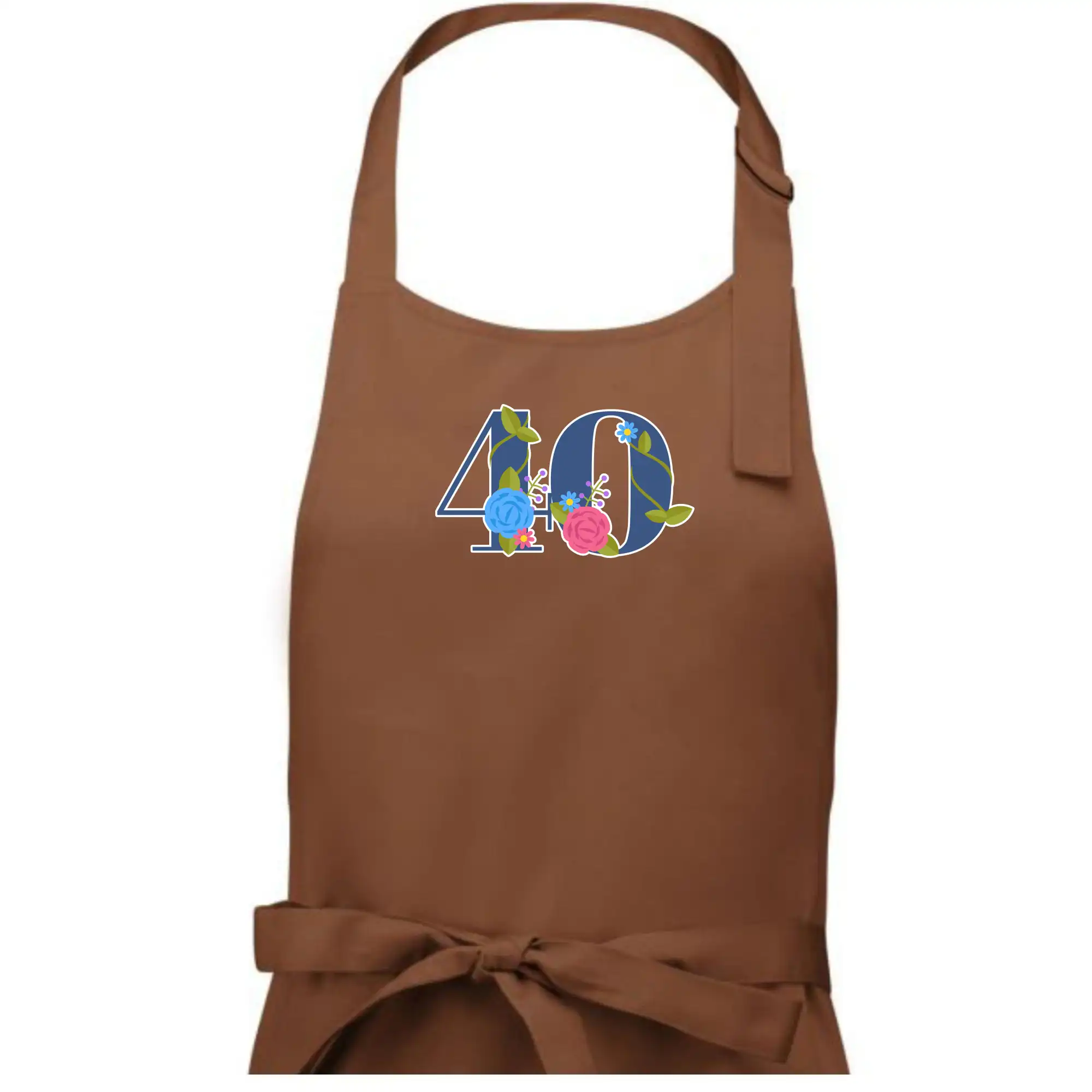 Květinové číslo kreslené - 40