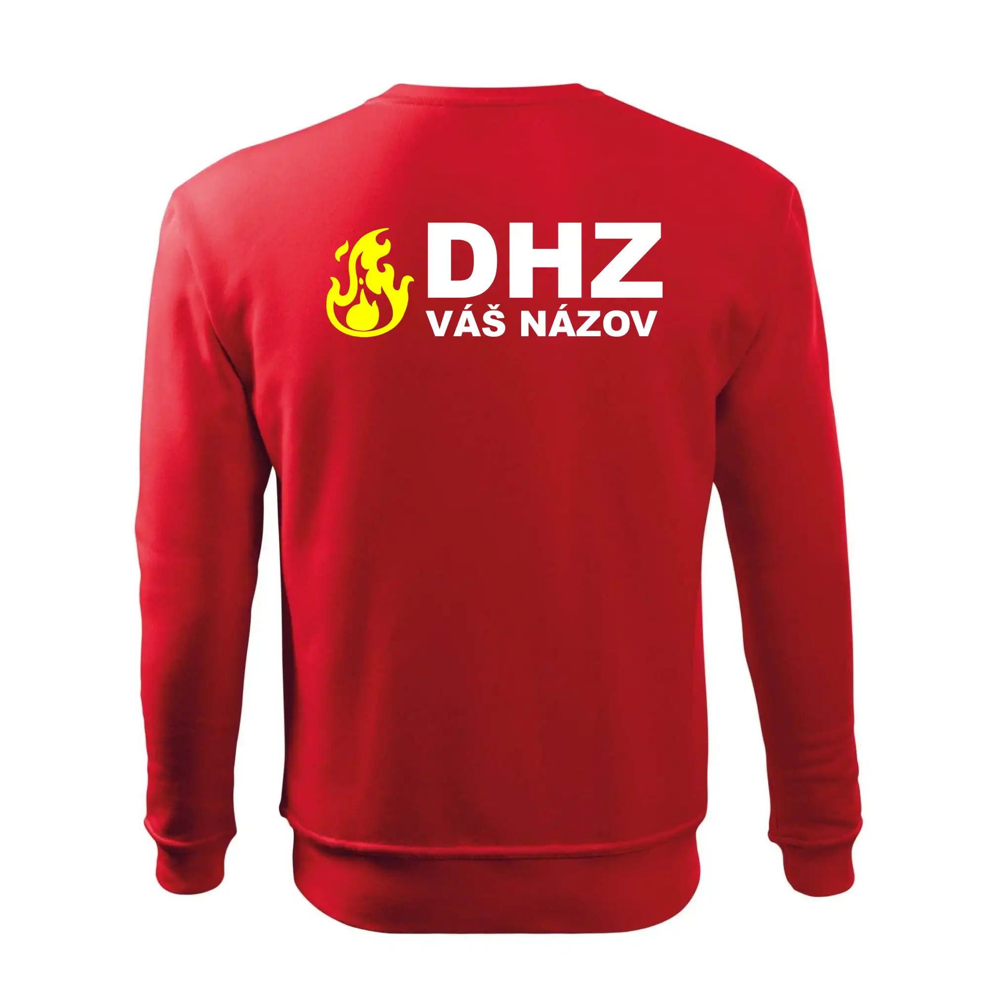 DHZ (oheň, firesport, názov sboru - vlastný nápis)