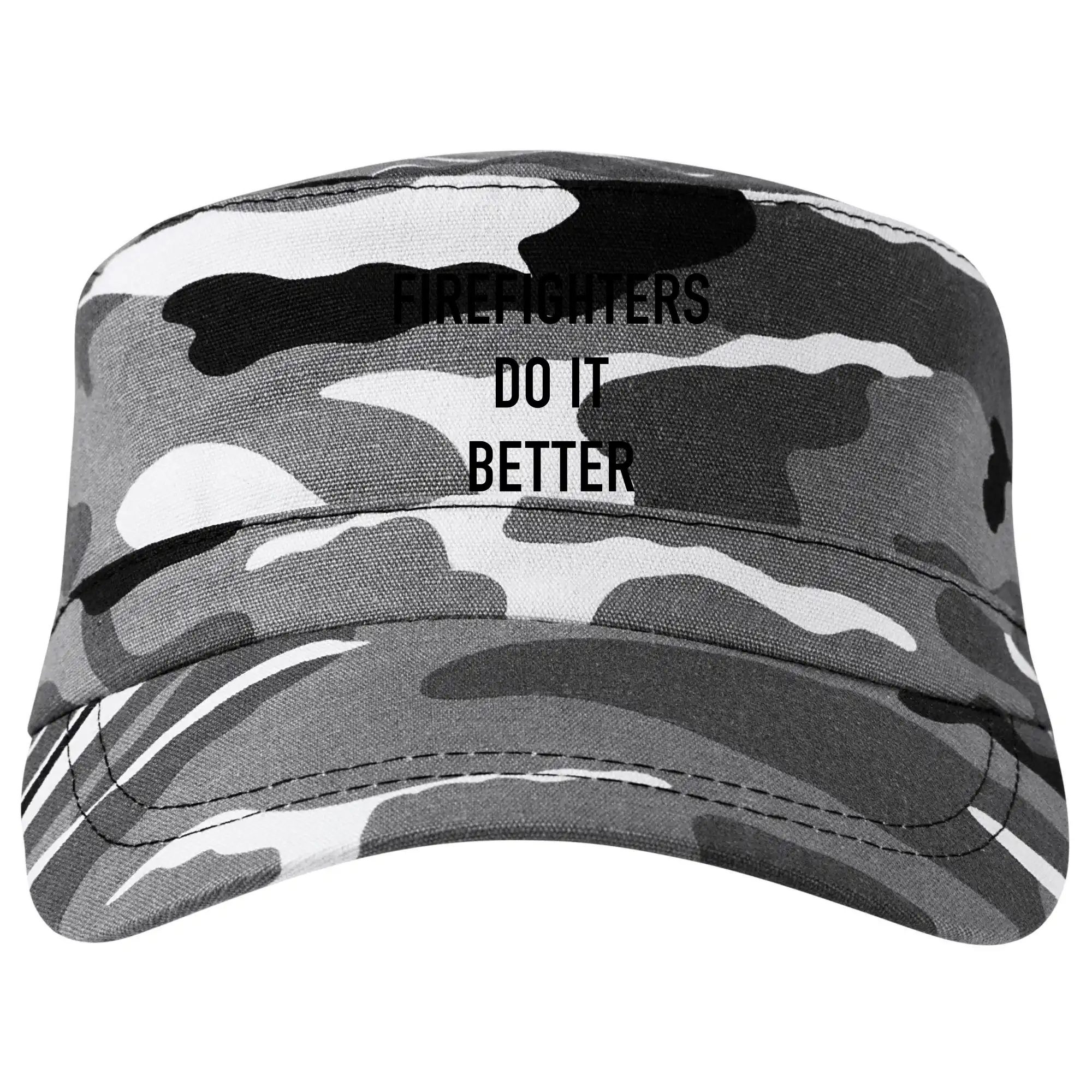 Originálne tričká pre hasičov - Firefighters Do It Better - Šiltovka CAMO
