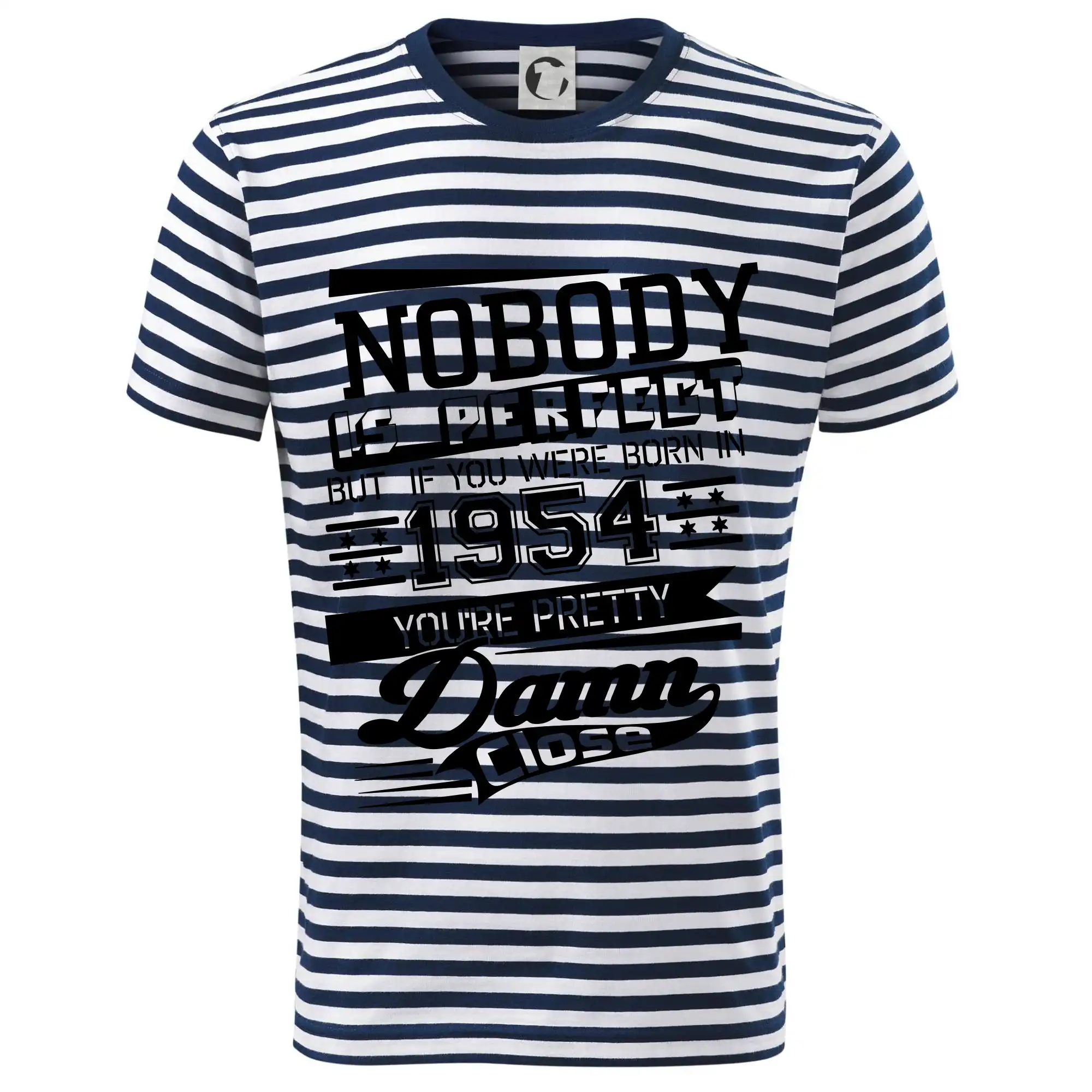 Trička s ročníkom 1954 - Nobody is perfect - 1954 - Dětské triko na vodu