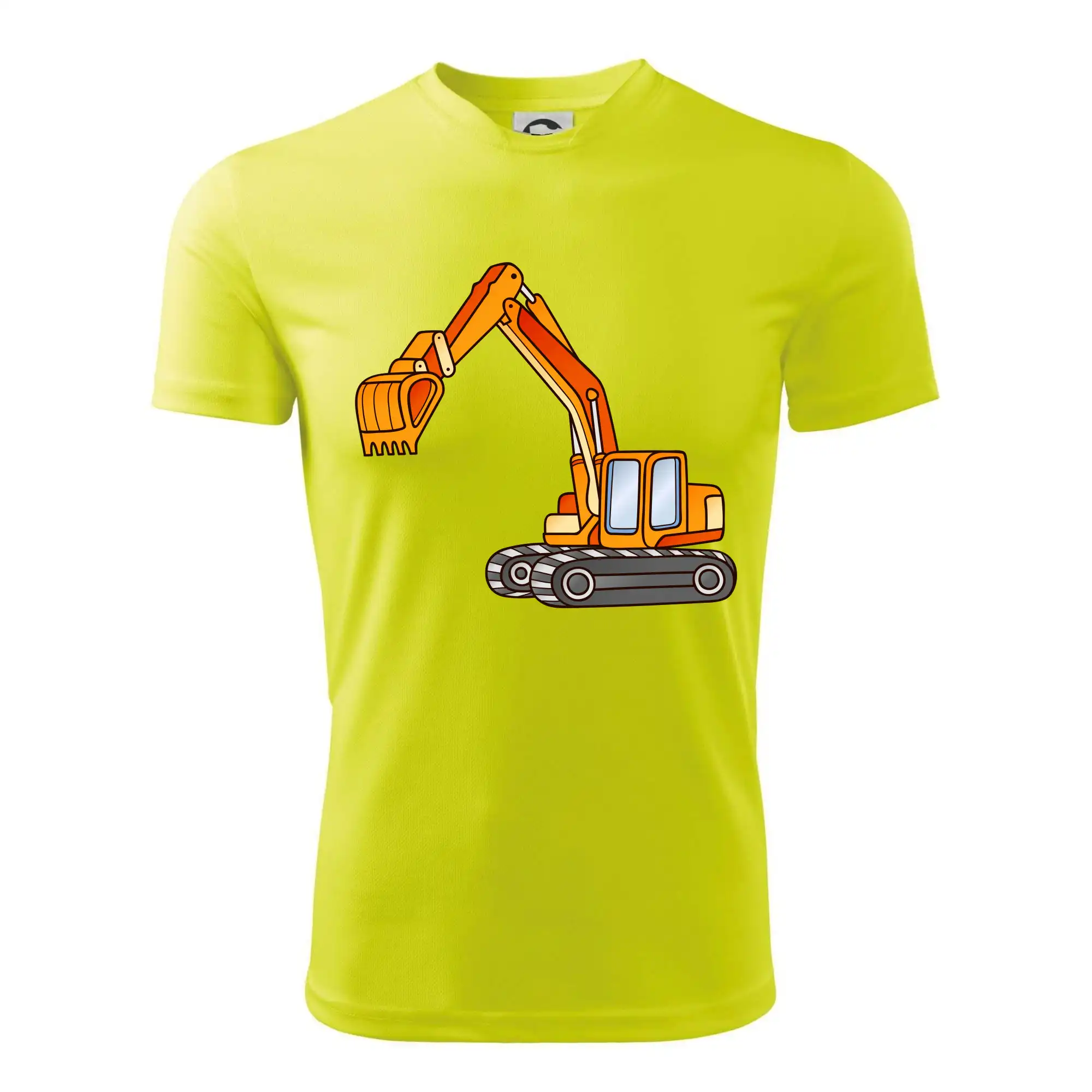 Bagr bez nápisu oranžový